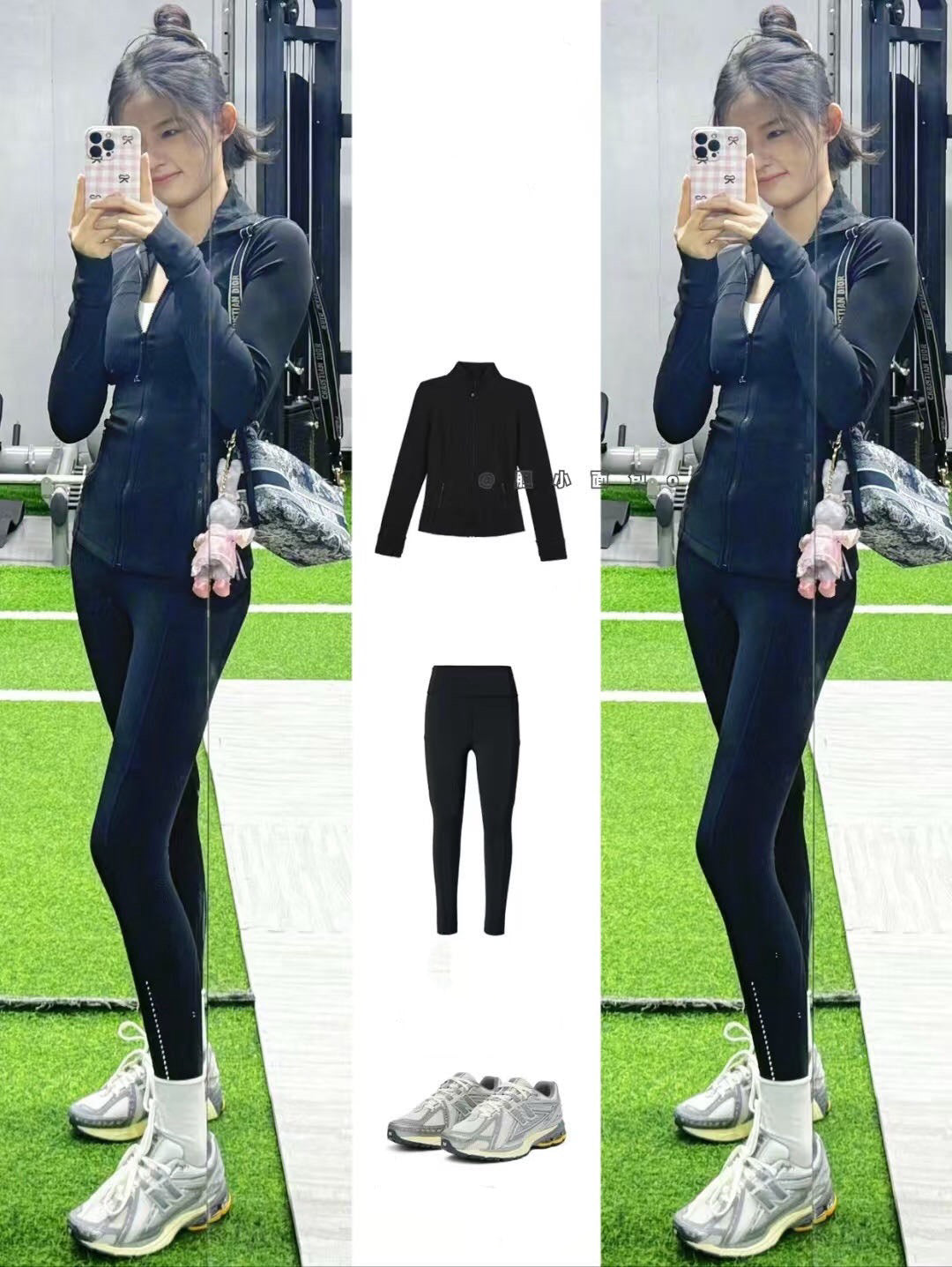 Fast and Free Women's Sports High Waist Leggings Side Pocket Yoga Pants