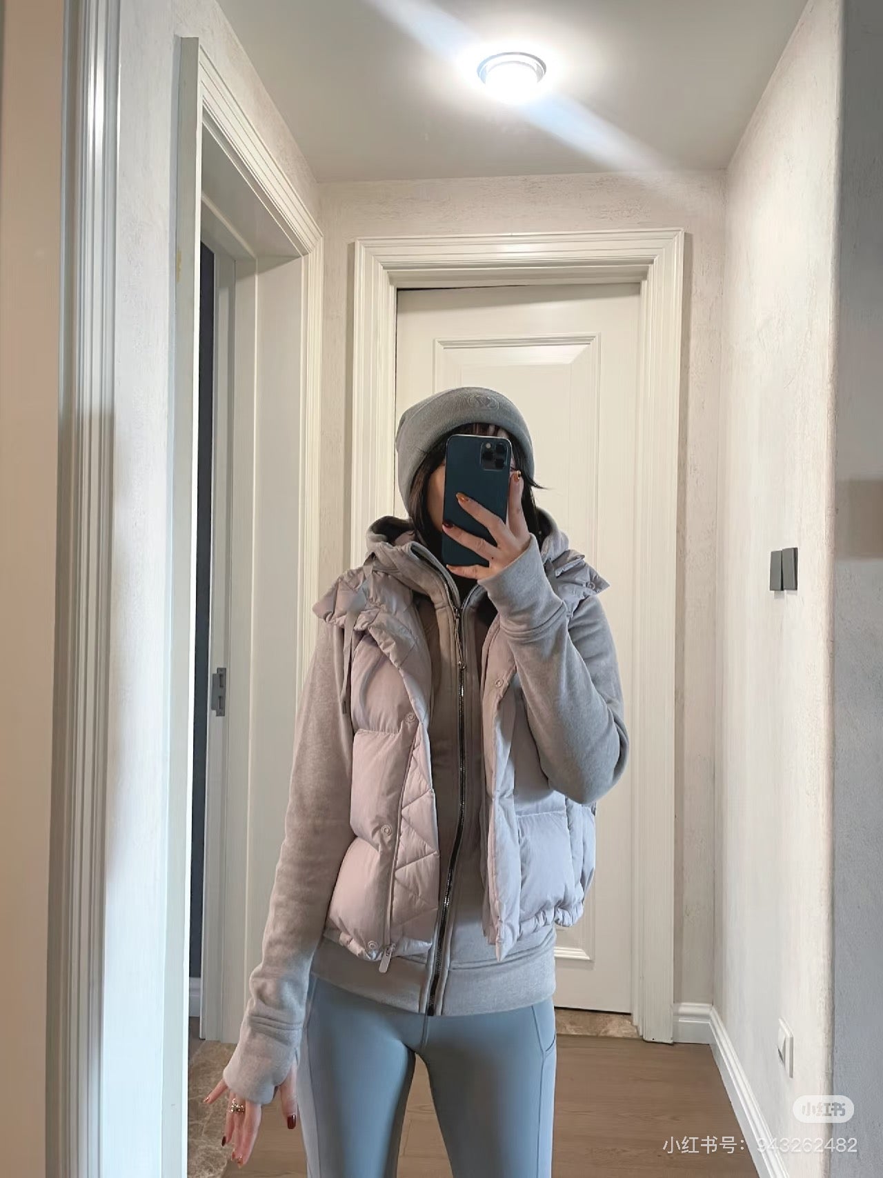 Fast and Free Women's Sports High Waist Leggings Side Pocket Yoga Pants