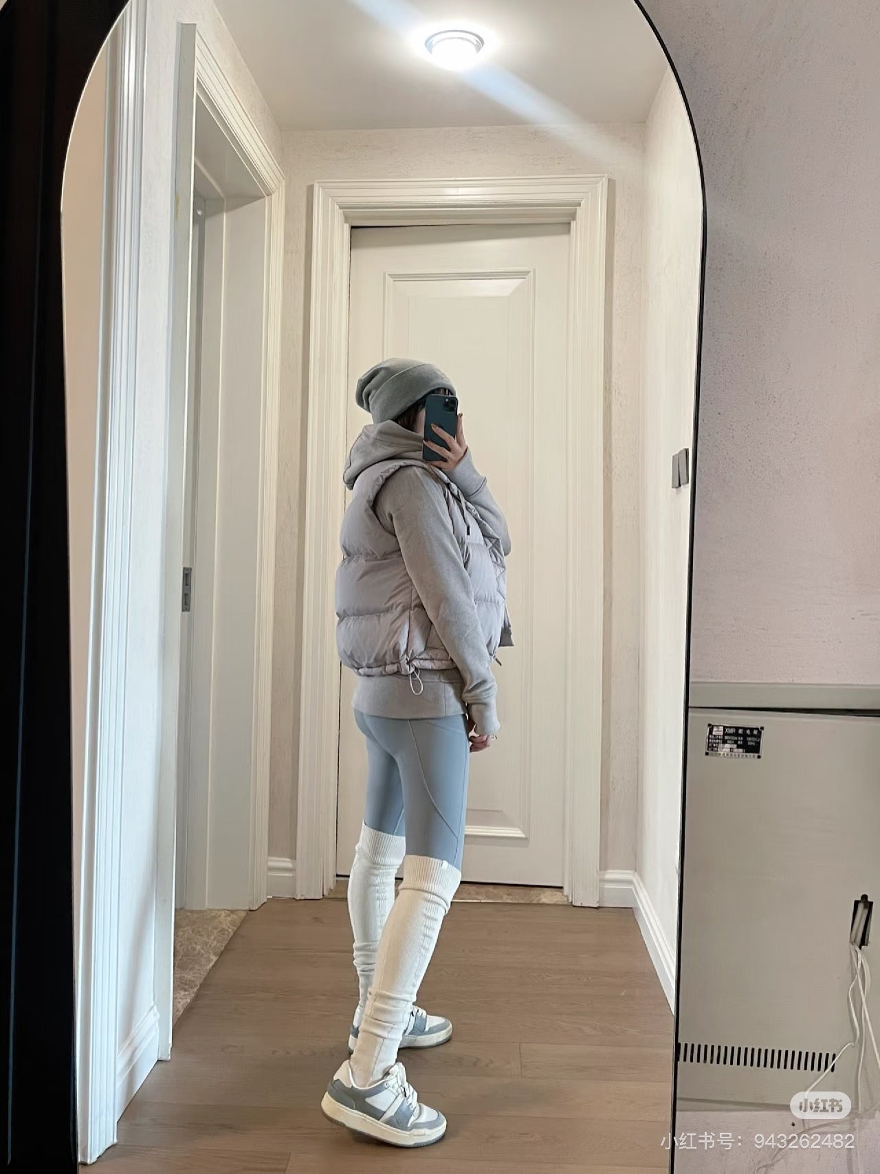 Fast and Free Women's Sports High Waist Leggings Side Pocket Yoga Pants