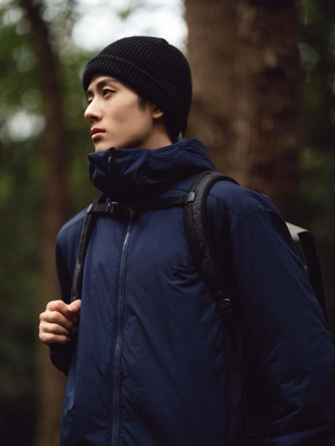 Winter Men's Women's  Unisex Lightweight Cotton Jacket Water-Resistant Hooded Design Windproof Warm Cotton Coat Fashion Trendy Men's Outerwear Lightweight Thermal  Cotton-Padded