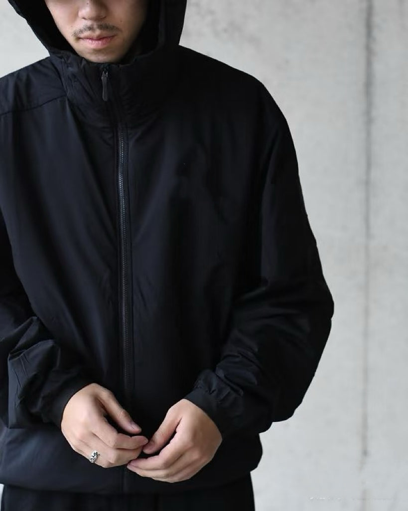 Winter Men's Women's  Unisex Lightweight Cotton Jacket Water-Resistant Hooded Design Windproof Warm Cotton Coat Fashion Trendy Men's Outerwear Lightweight Thermal  Cotton-Padded