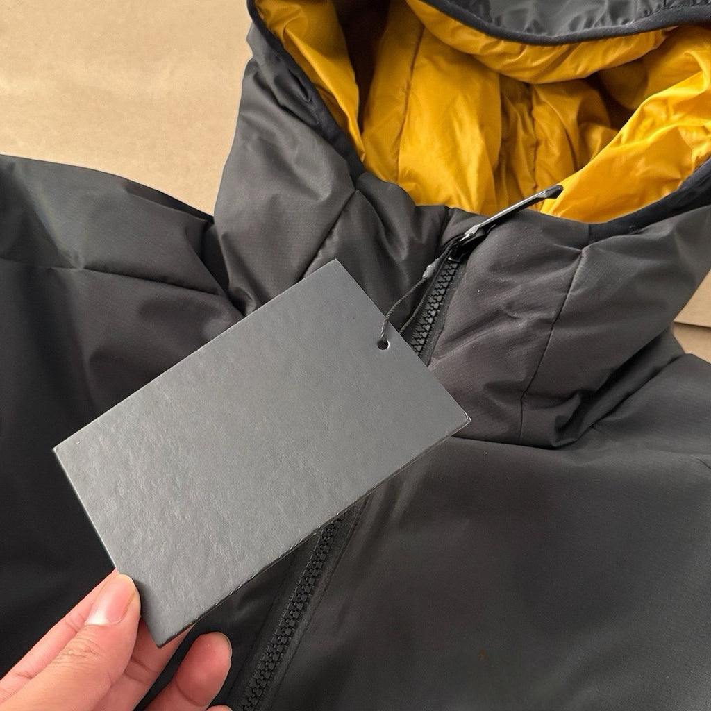 Winter Men's Women's  Unisex Lightweight Cotton Jacket Water-Resistant Hooded Design Windproof Warm Cotton Coat Fashion Trendy Men's Outerwear Lightweight Thermal  Cotton-Padded