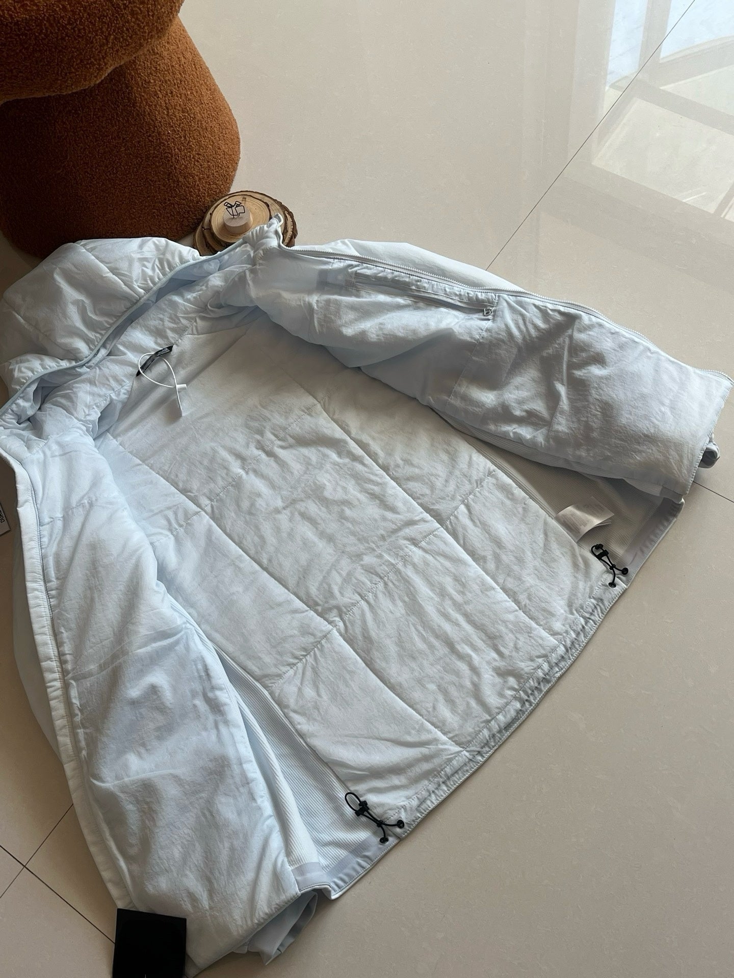 Winter Men's Women's  Unisex Lightweight Cotton Jacket Water-Resistant Hooded Design Windproof Warm Cotton Coat Fashion Trendy Men's Outerwear Lightweight Thermal  Cotton-Padded