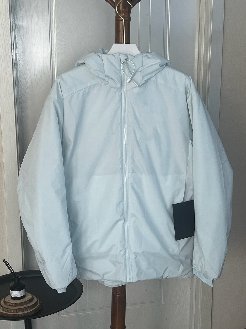 Winter Men's Women's  Unisex Lightweight Cotton Jacket Water-Resistant Hooded Design Windproof Warm Cotton Coat Fashion Trendy Men's Outerwear Lightweight Thermal  Cotton-Padded