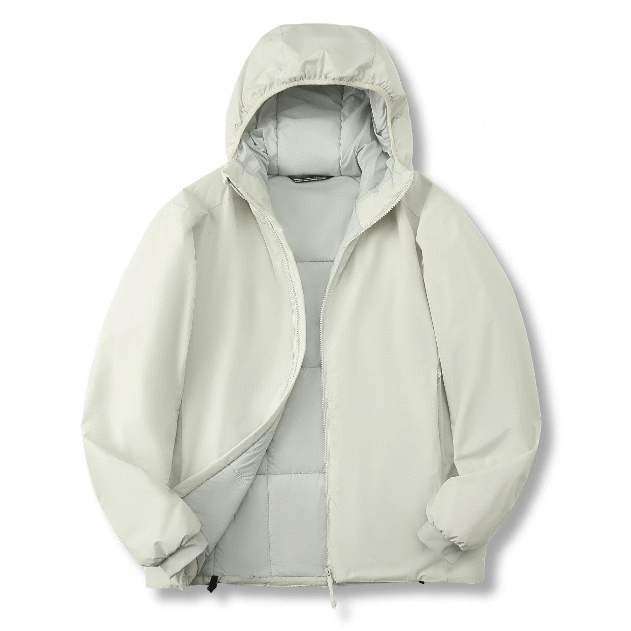 Winter Men's Women's  Unisex Lightweight Cotton Jacket Water-Resistant Hooded Design Windproof Warm Cotton Coat Fashion Trendy Men's Outerwear Lightweight Thermal  Cotton-Padded