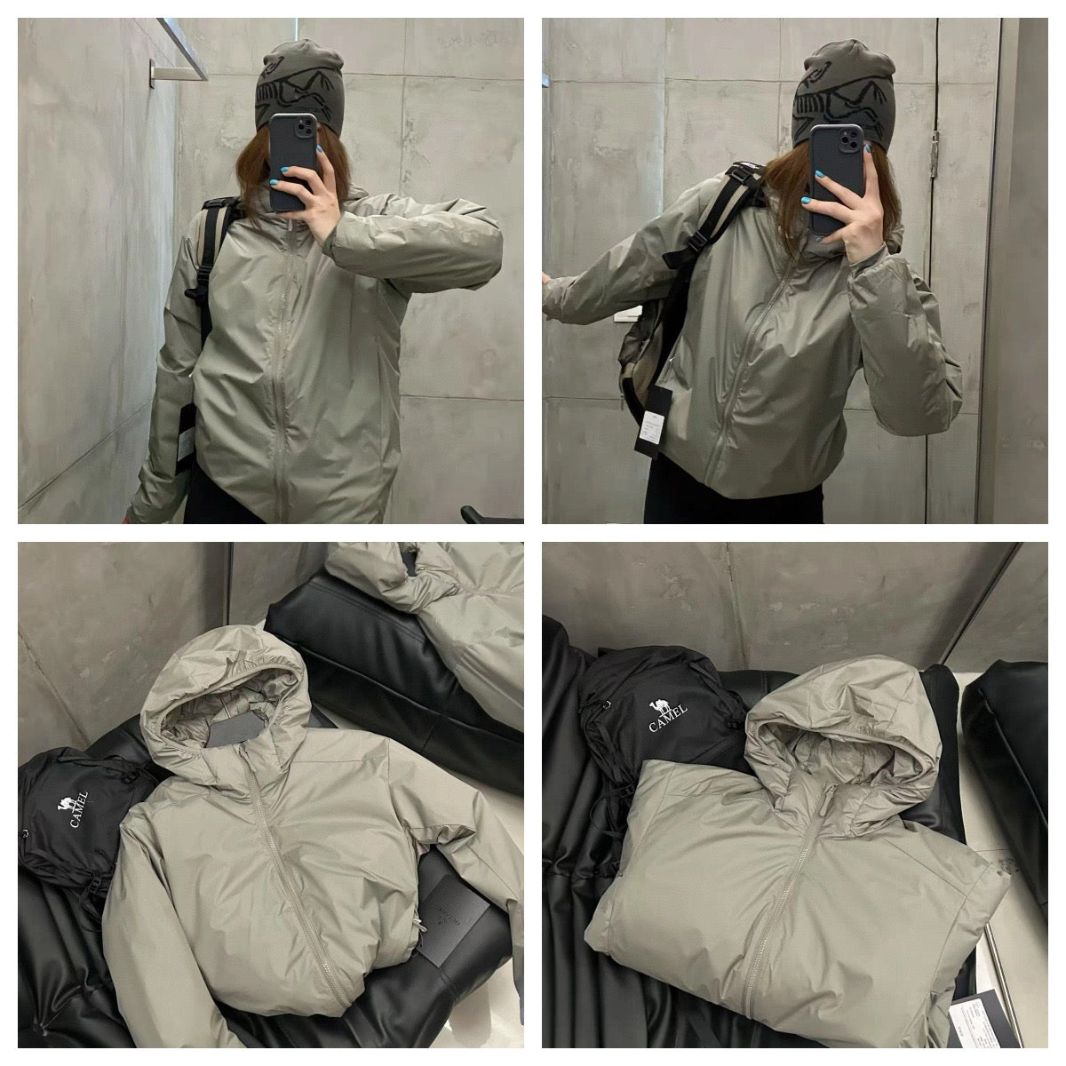 Winter Men's Women's  Unisex Lightweight Cotton Jacket Water-Resistant Hooded Design Windproof Warm Cotton Coat Fashion Trendy Men's Outerwear Lightweight Thermal  Cotton-Padded