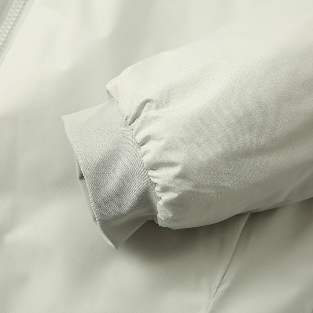 Winter Men's Women's  Unisex Lightweight Cotton Jacket Water-Resistant Hooded Design Windproof Warm Cotton Coat Fashion Trendy Men's Outerwear Lightweight Thermal  Cotton-Padded