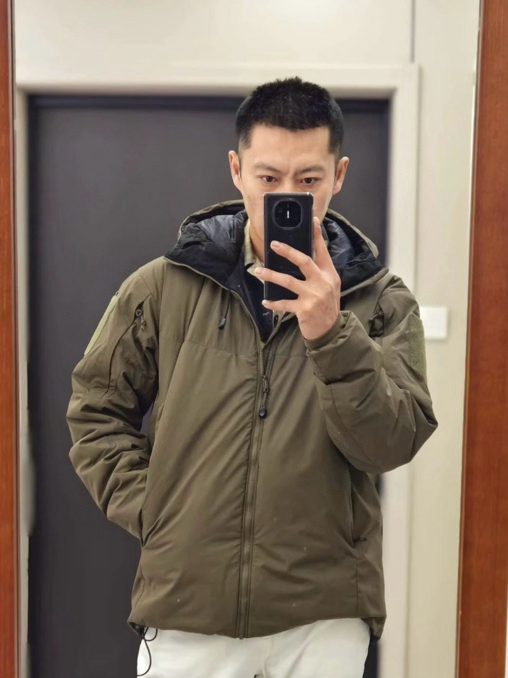 Man Tactical Cotton Jacket Winter Outdoor Thermal Cotton Coat Outdoor Camouflage Cold-Proof Jacket Men's Winter Jacket