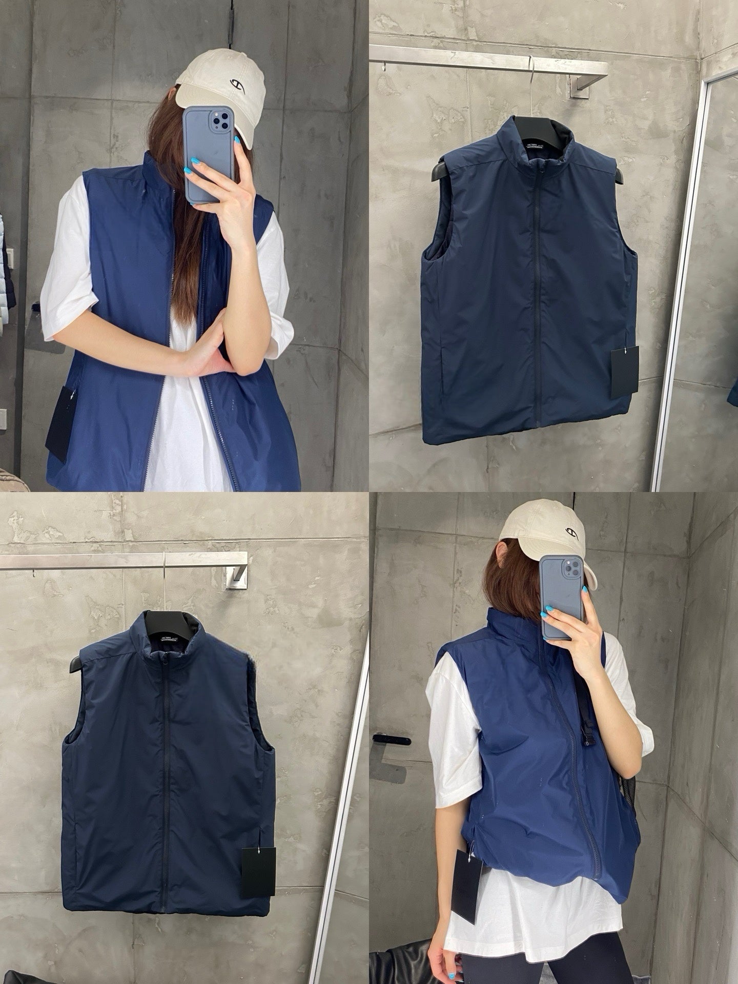 Unisex Activewear Breathable Insulated Vest Man Woman Warmth Durable Tyono Outerwear Stand Collar Slimming Mid-Layer