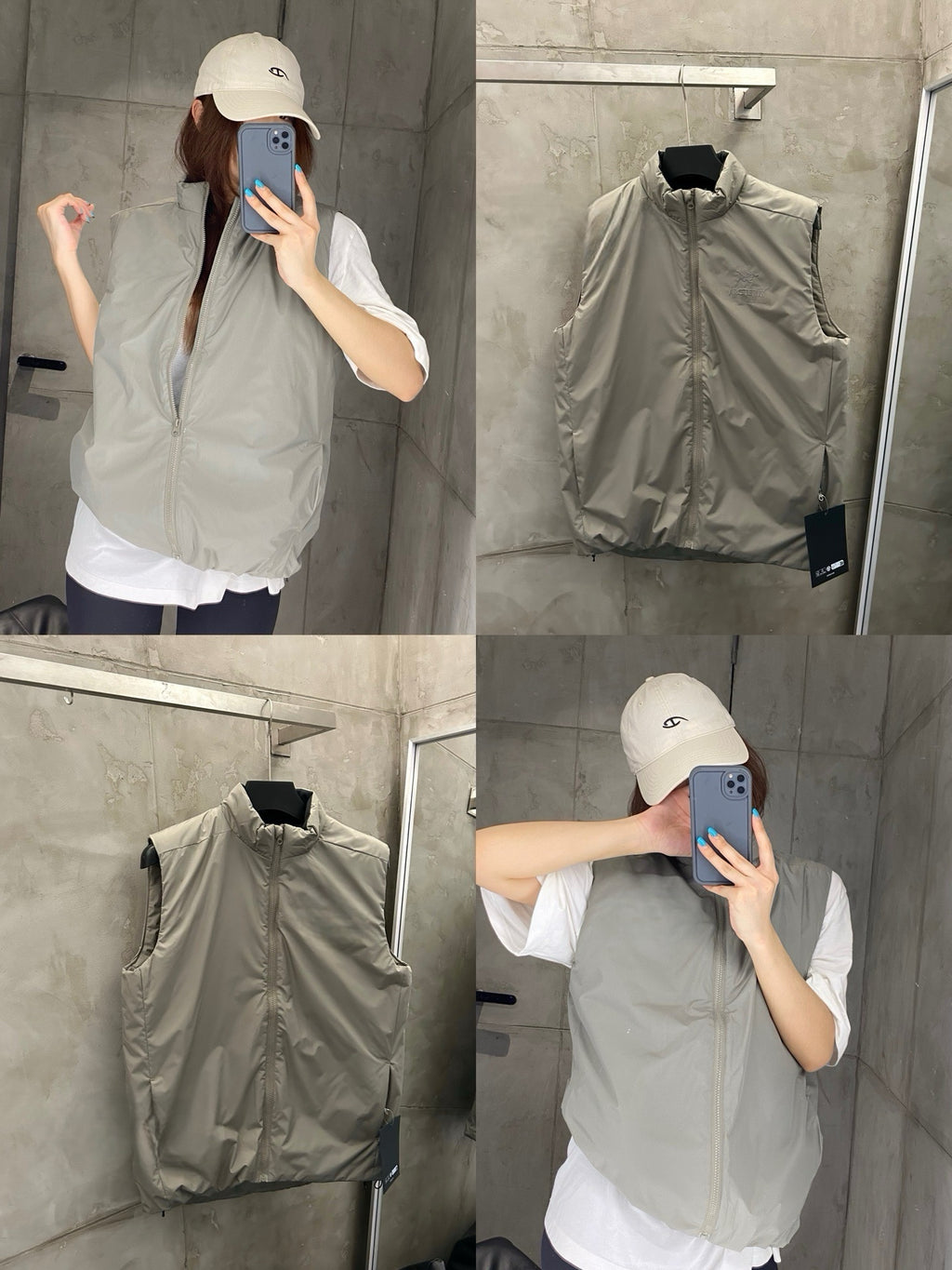 Unisex Activewear Breathable Insulated Vest Man Woman Warmth Durable Tyono Outerwear Stand Collar Slimming Mid-Layer