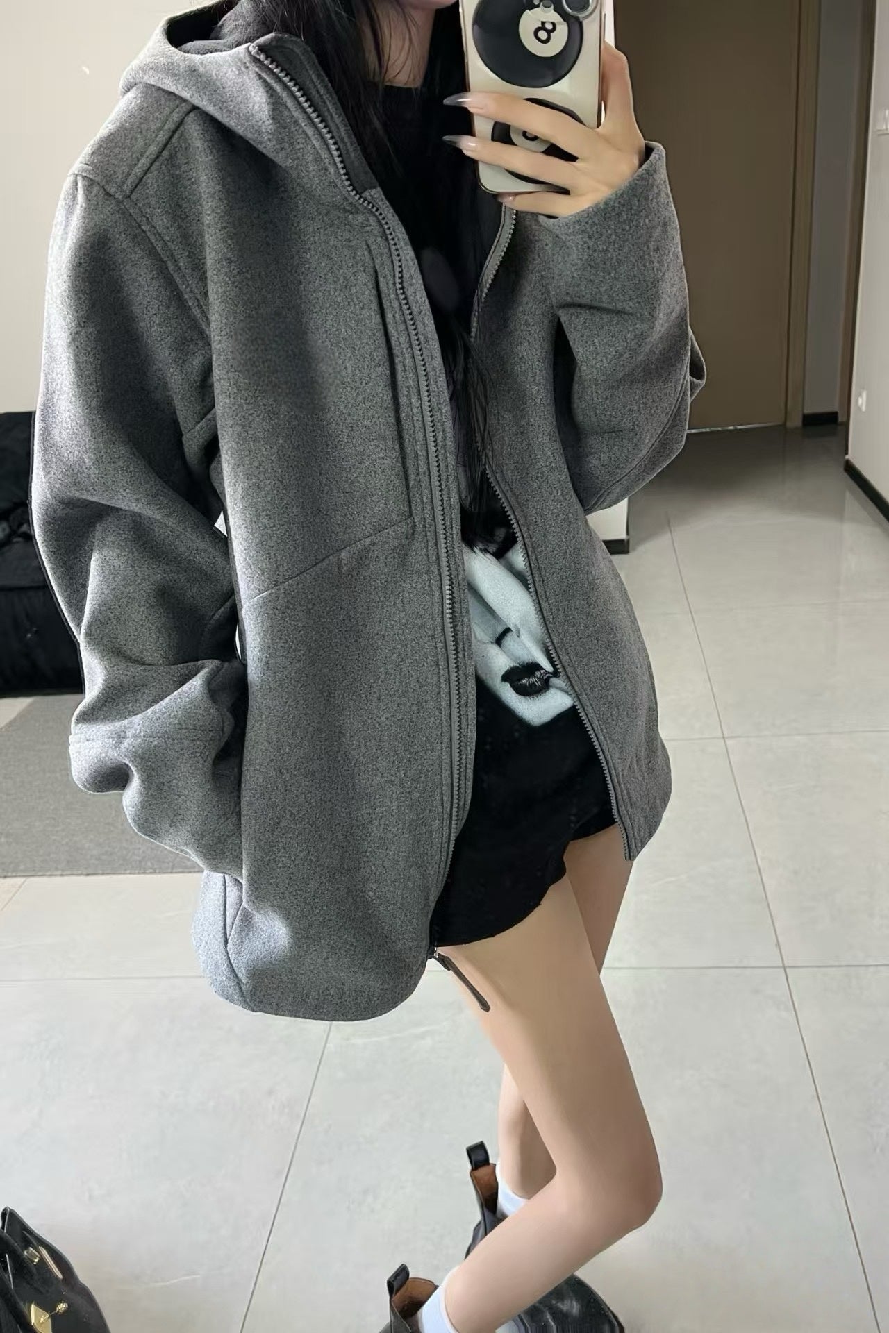 Activewear Premium WOOL Softshell Durable All-Weather Jacket with DWR Two-Way Stretch Outdoor & Casual Wear