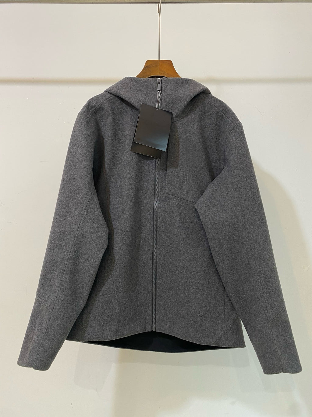 Activewear Premium WOOL Softshell Durable All-Weather Jacket with DWR Two-Way Stretch Outdoor & Casual Wear