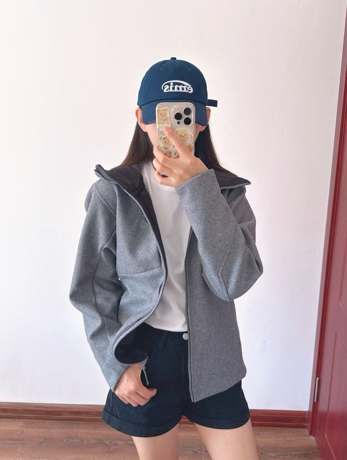 Activewear Premium WOOL Softshell Durable All-Weather Jacket with DWR Two-Way Stretch Outdoor & Casual Wear