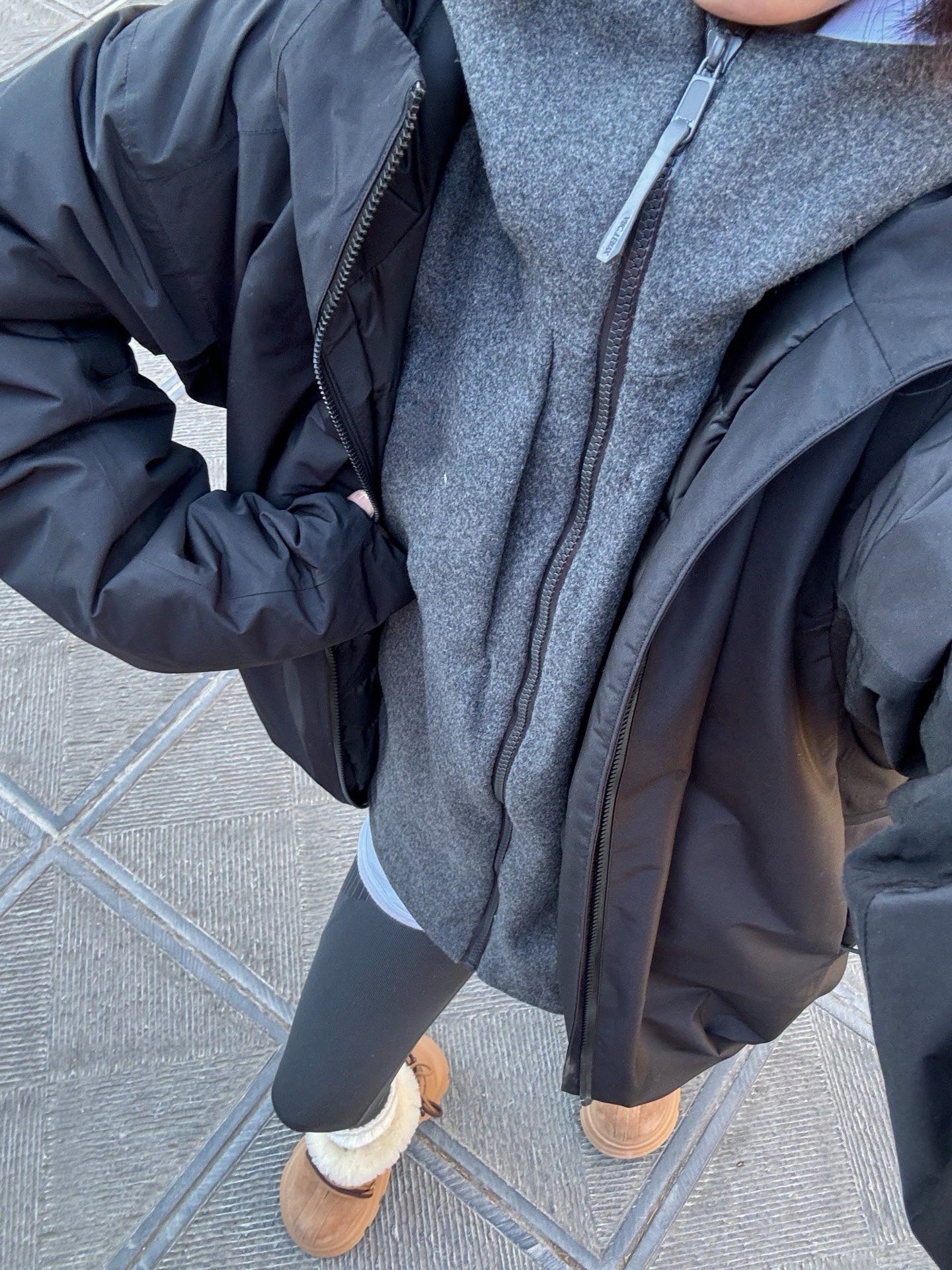 Activewear Premium WOOL Softshell Durable All-Weather Jacket with DWR Two-Way Stretch Outdoor & Casual Wear