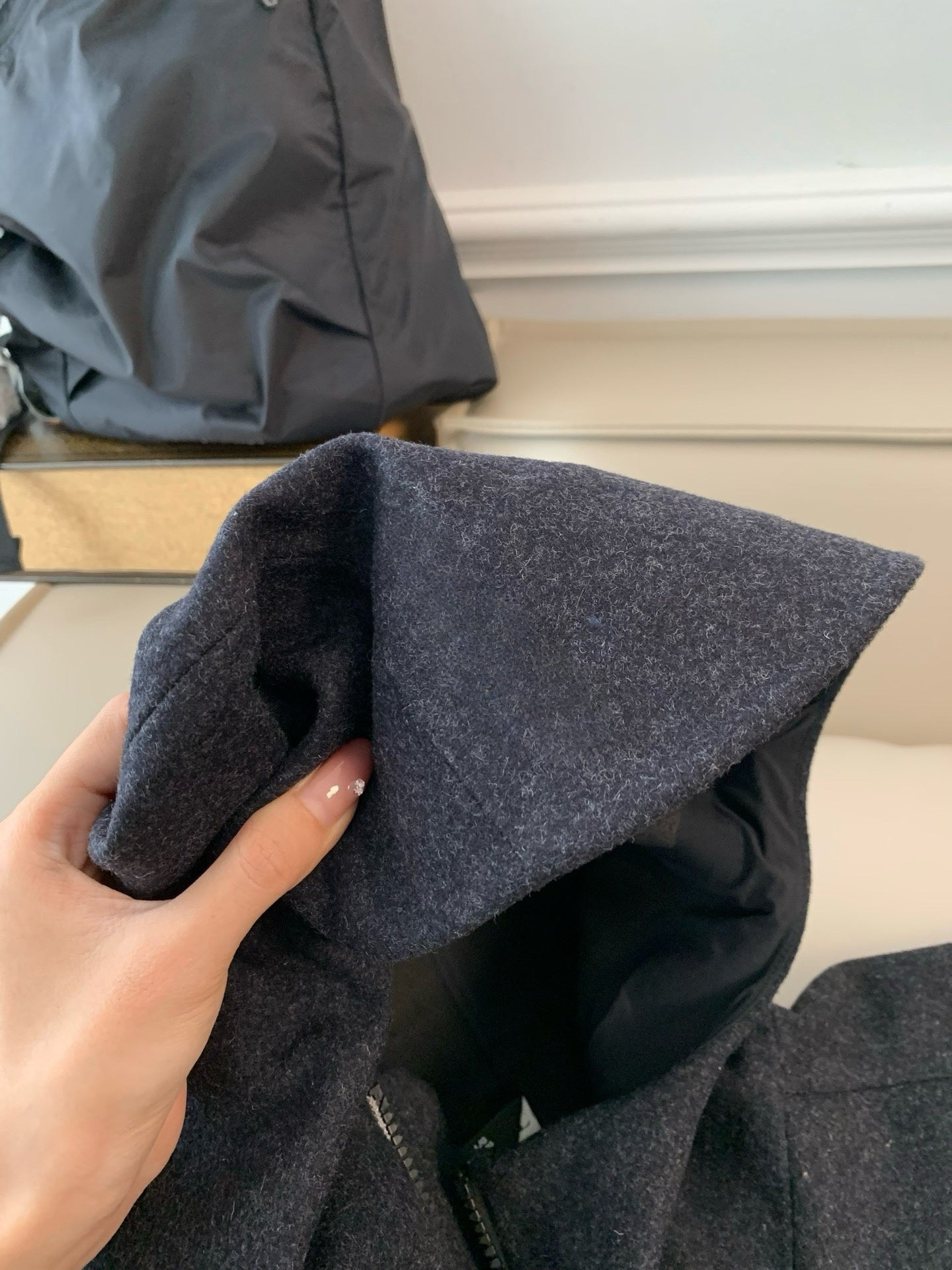 Activewear Premium WOOL Softshell Durable All-Weather Jacket with DWR Two-Way Stretch Outdoor & Casual Wear