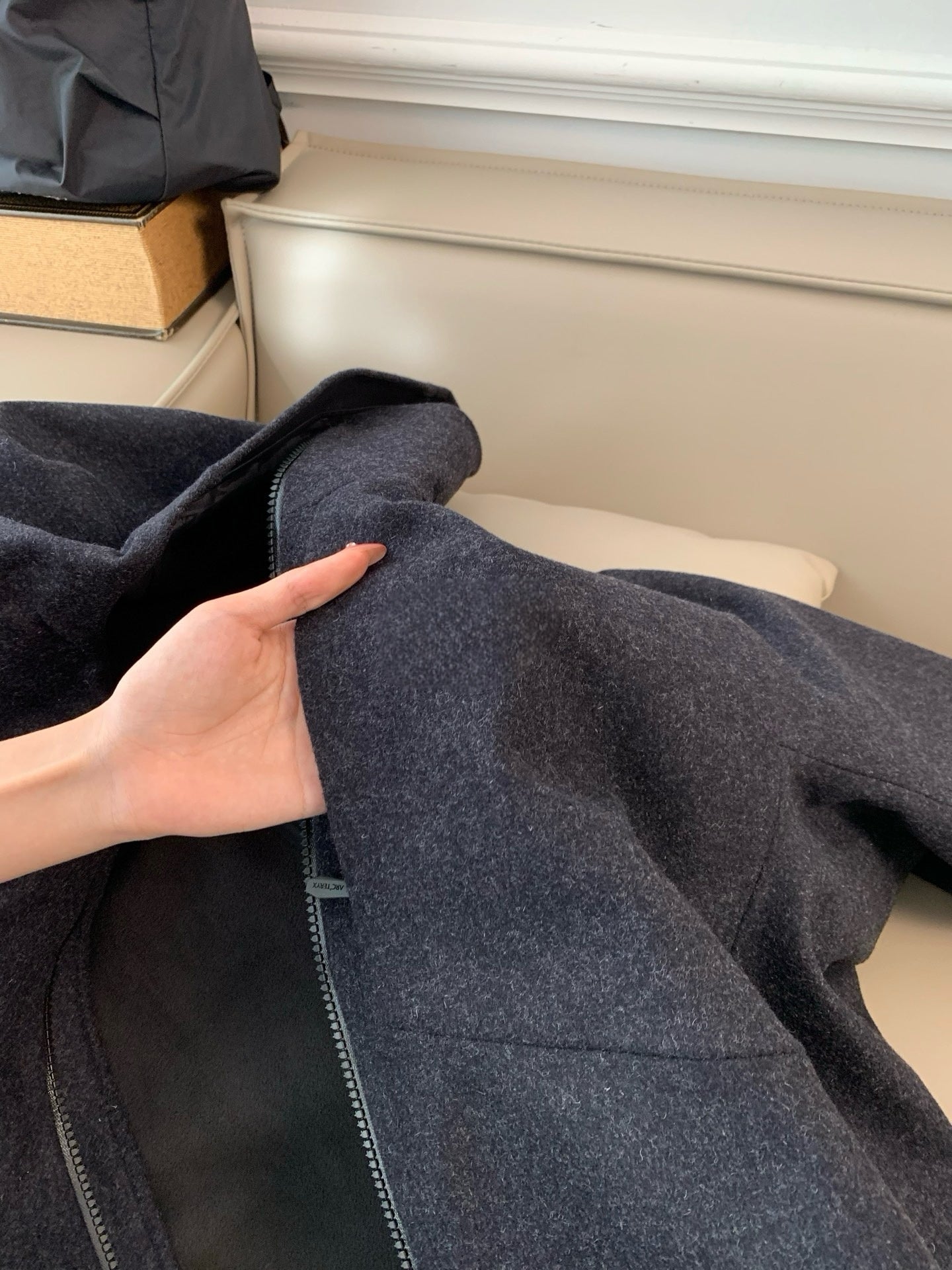 Activewear Premium WOOL Softshell Durable All-Weather Jacket with DWR Two-Way Stretch Outdoor & Casual Wear