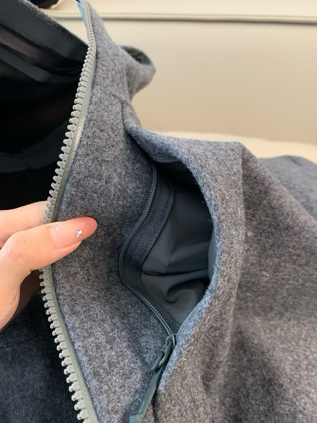 Activewear Premium WOOL Softshell Durable All-Weather Jacket with DWR Two-Way Stretch Outdoor & Casual Wear