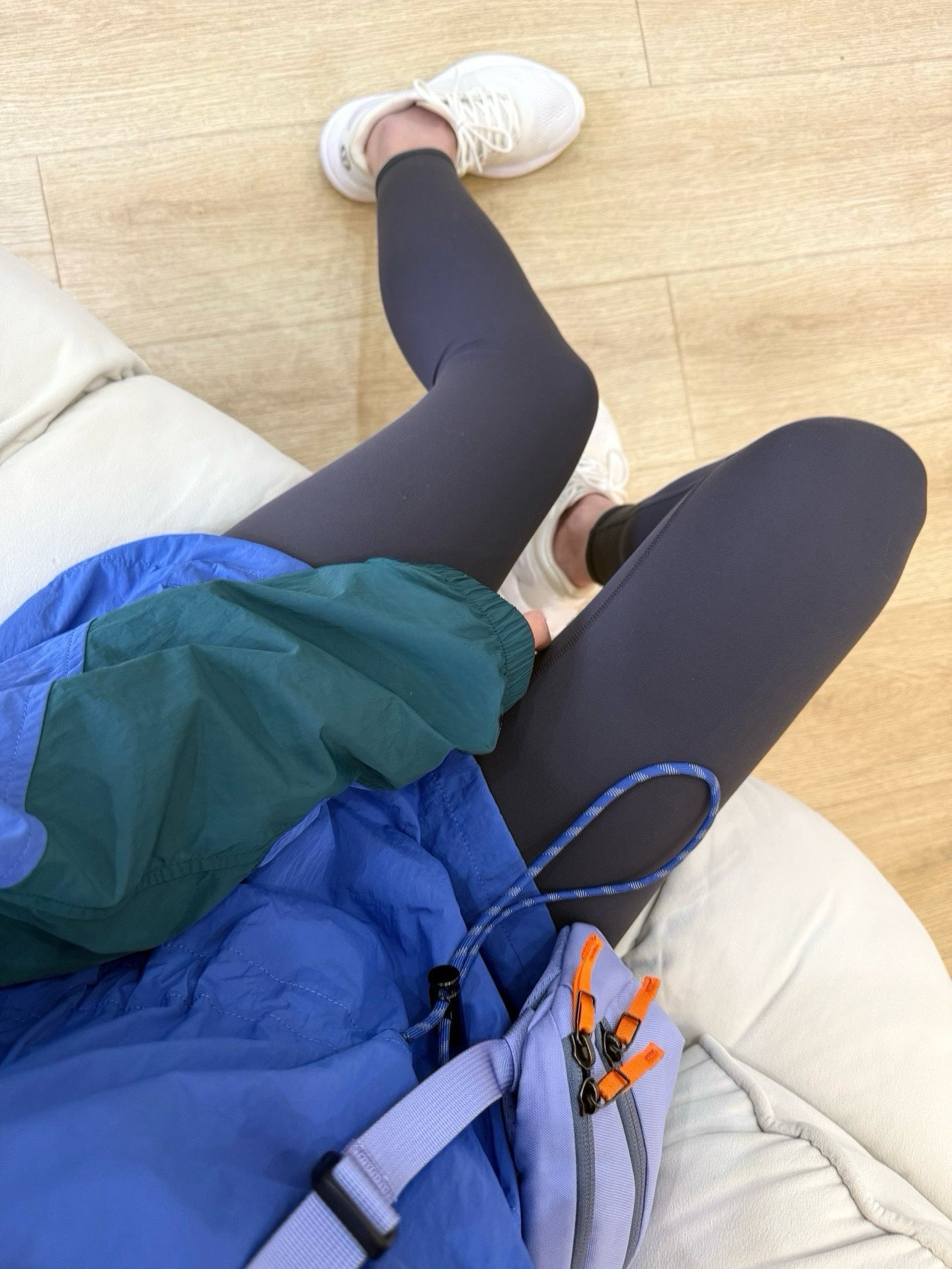 Women's Evergreen Woven Color Block Jacket Cinch Waist Slimming Outdoor Activewear Windbreaker Covers Hips sun- protective jacket Outdoor Running Camping Hiking Windbreaker Premium Quality