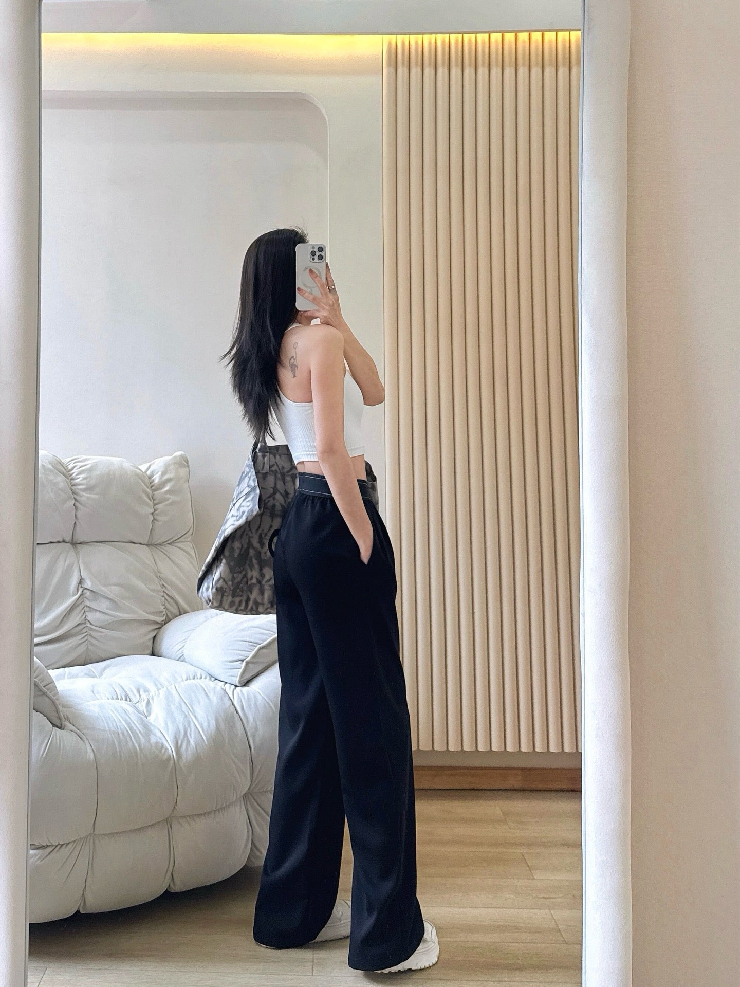 Sports Tank Tops Knitted Ribbed Chest Pad Medium Support  suitable for A to D cup sizes Casual Fitness Breathable Versatile Yoga Running Underwear