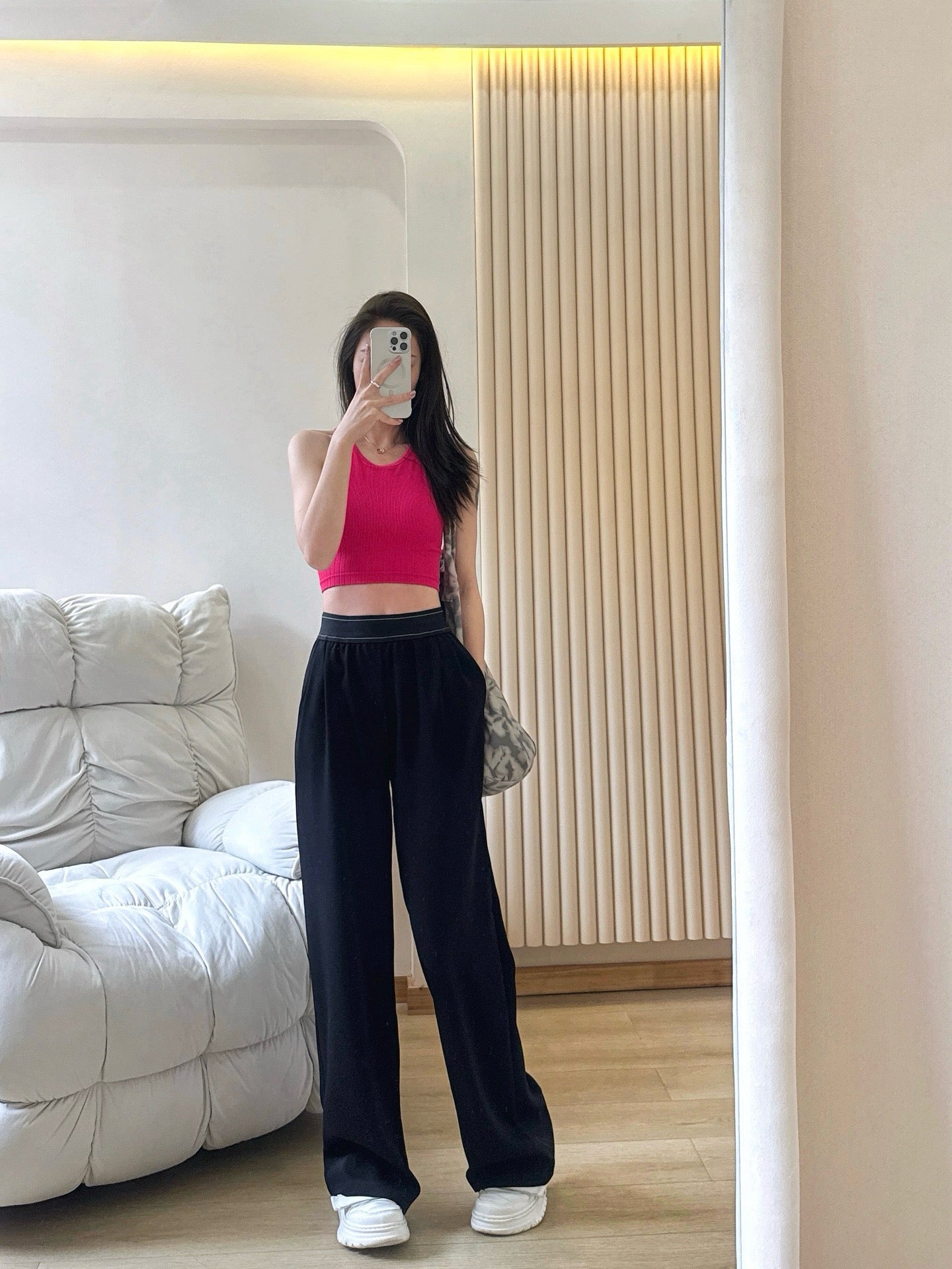 Sports Tank Tops Knitted Ribbed Chest Pad Medium Support  suitable for A to D cup sizes Casual Fitness Breathable Versatile Yoga Running Underwear