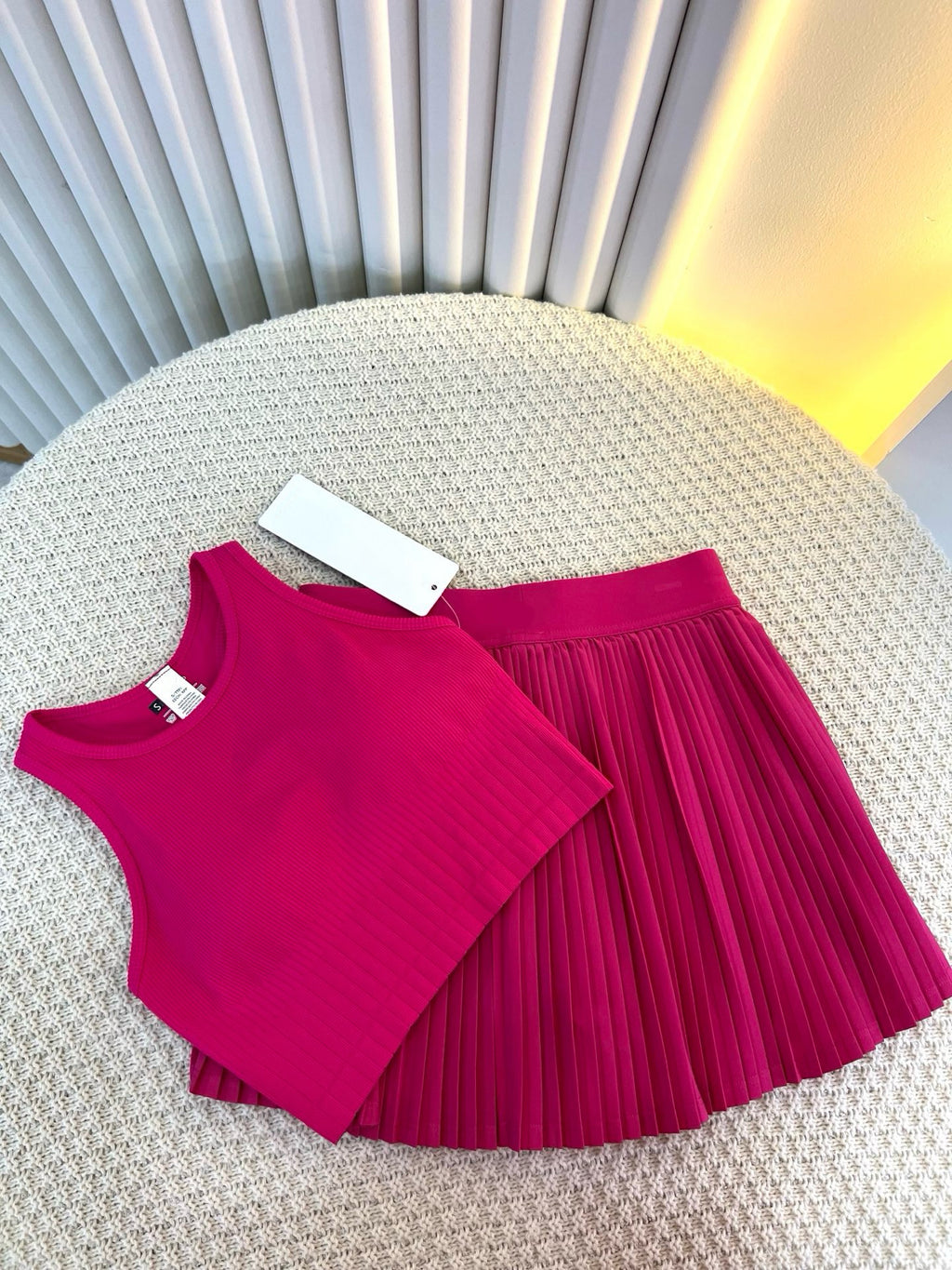 Sports Tank Tops Knitted Ribbed Chest Pad Medium Support  suitable for A to D cup sizes Casual Fitness Breathable Versatile Yoga Running Underwear