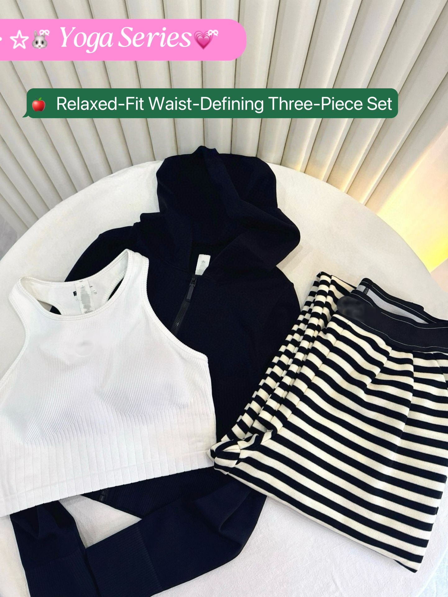 Sports Tank Tops Knitted Ribbed Chest Pad Medium Support  suitable for A to D cup sizes Casual Fitness Breathable Versatile Yoga Running Underwear