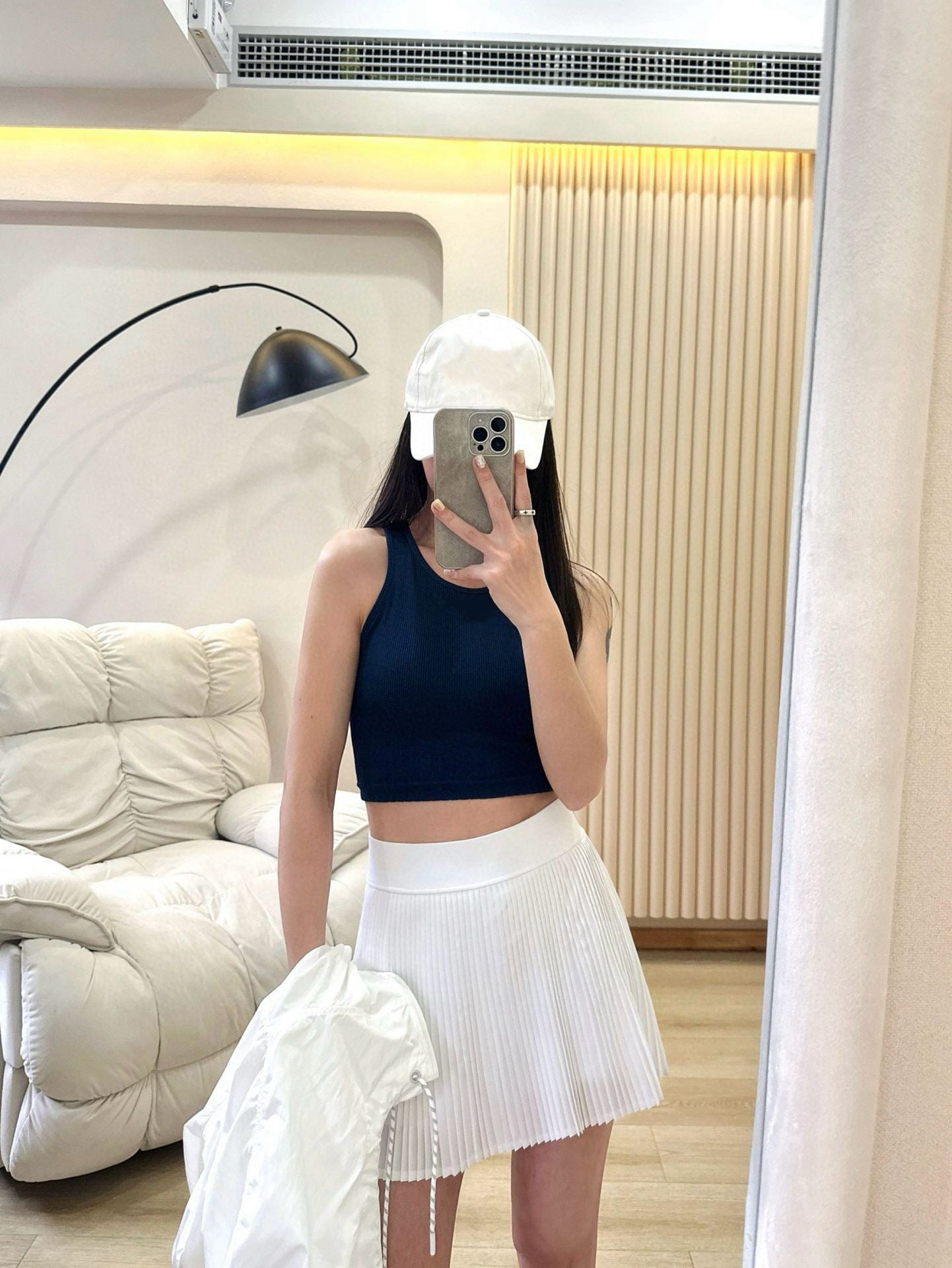 Sports Tank Tops Knitted Ribbed Chest Pad Medium Support  suitable for A to D cup sizes Casual Fitness Breathable Versatile Yoga Running Underwear