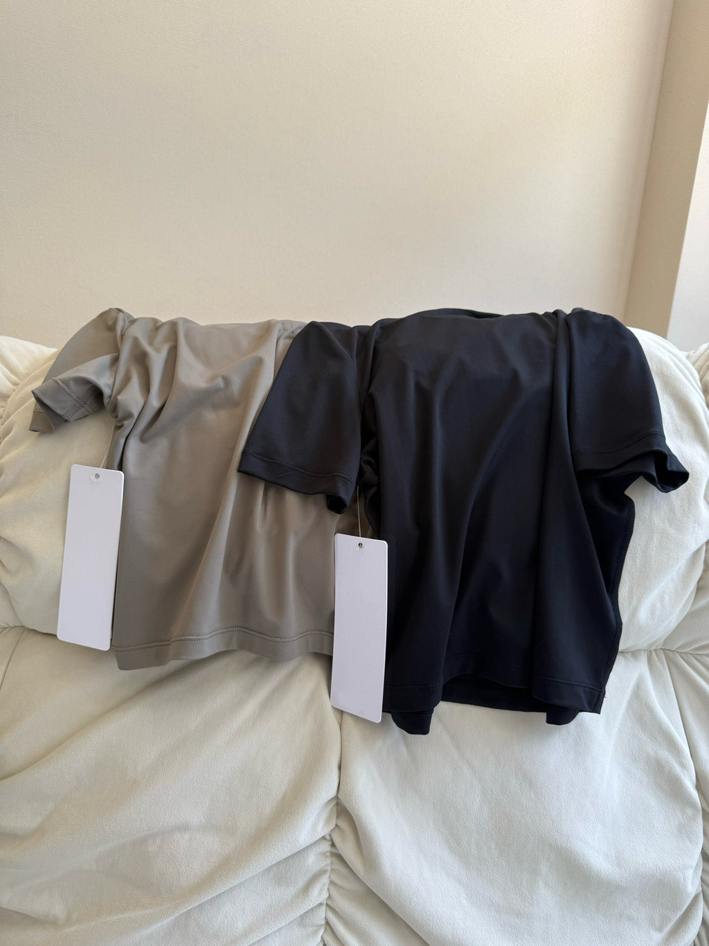 Soft Crop Lightweight Quick-Dry Slim Fit Short Sleeve Barely There Feel Simple High Waist Versatile Round Neck Casual Top T Women's T-shirt