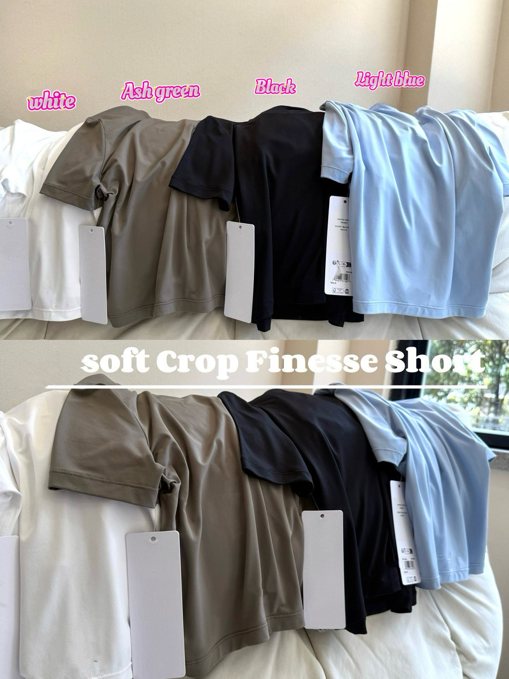 Soft Crop Lightweight Quick-Dry Slim Fit Short Sleeve Barely There Feel Simple High Waist Versatile Round Neck Casual Top T Women's T-shirt