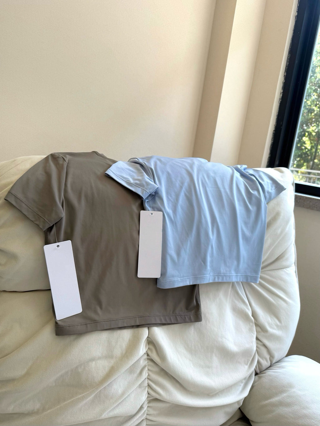 Soft Crop Lightweight Quick-Dry Slim Fit Short Sleeve Barely There Feel Simple High Waist Versatile Round Neck Casual Top T Women's T-shirt