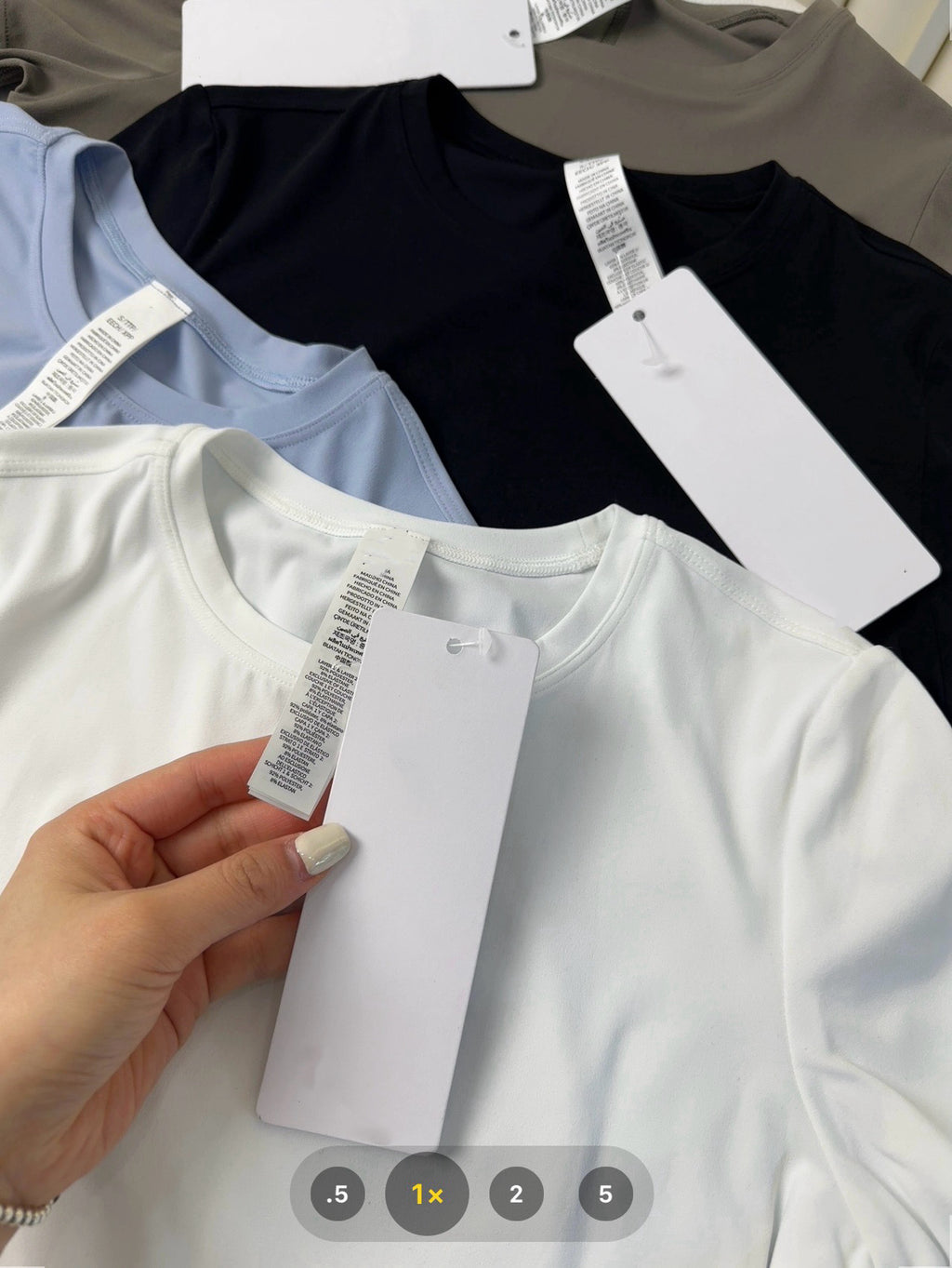 Soft Crop Lightweight Quick-Dry Slim Fit Short Sleeve Barely There Feel Simple High Waist Versatile Round Neck Casual Top T Women's T-shirt