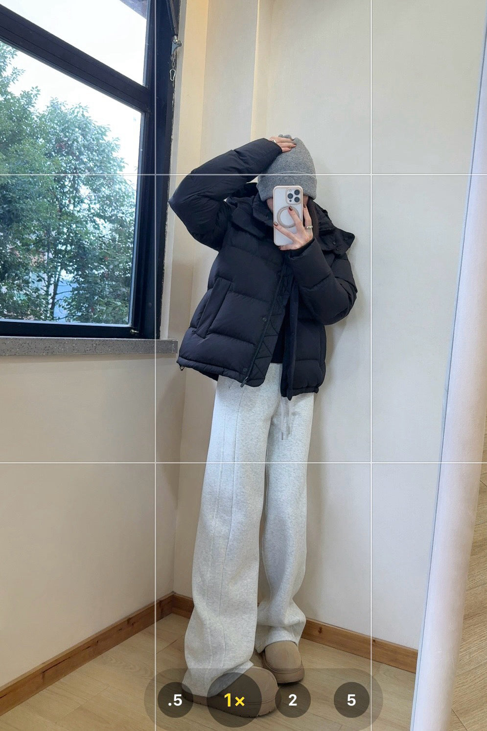 Wunder 5-Cell Women's Puffer Jacket 95% Premium White Goose Down Waist-Cinching Slimming Bread Jacket  Ultra-Warm Winter Coat 2025