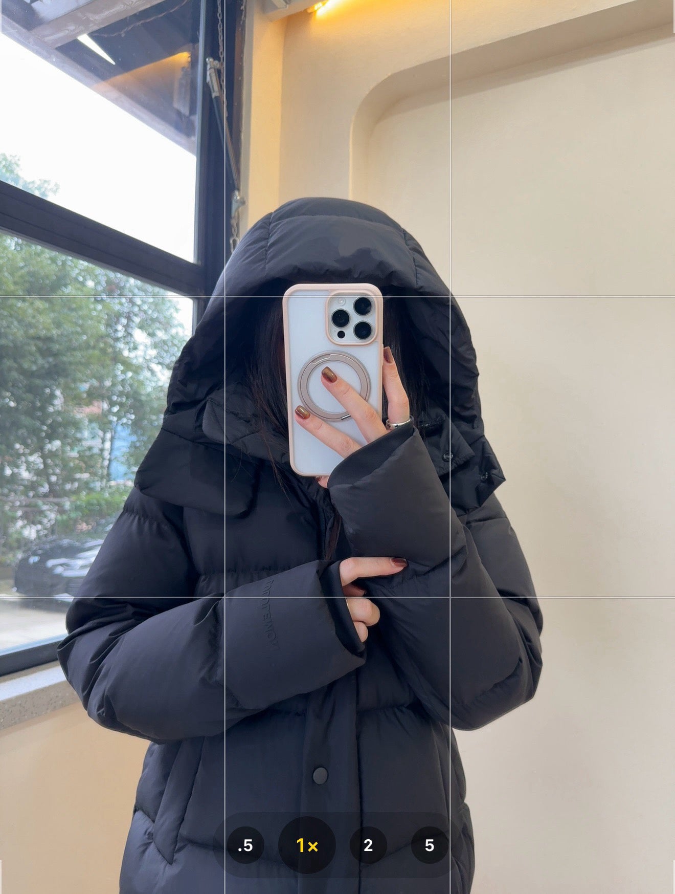 Wunder 5-Cell Women's Puffer Jacket 95% Premium White Goose Down Waist-Cinching Slimming Bread Jacket  Ultra-Warm Winter Coat 2025