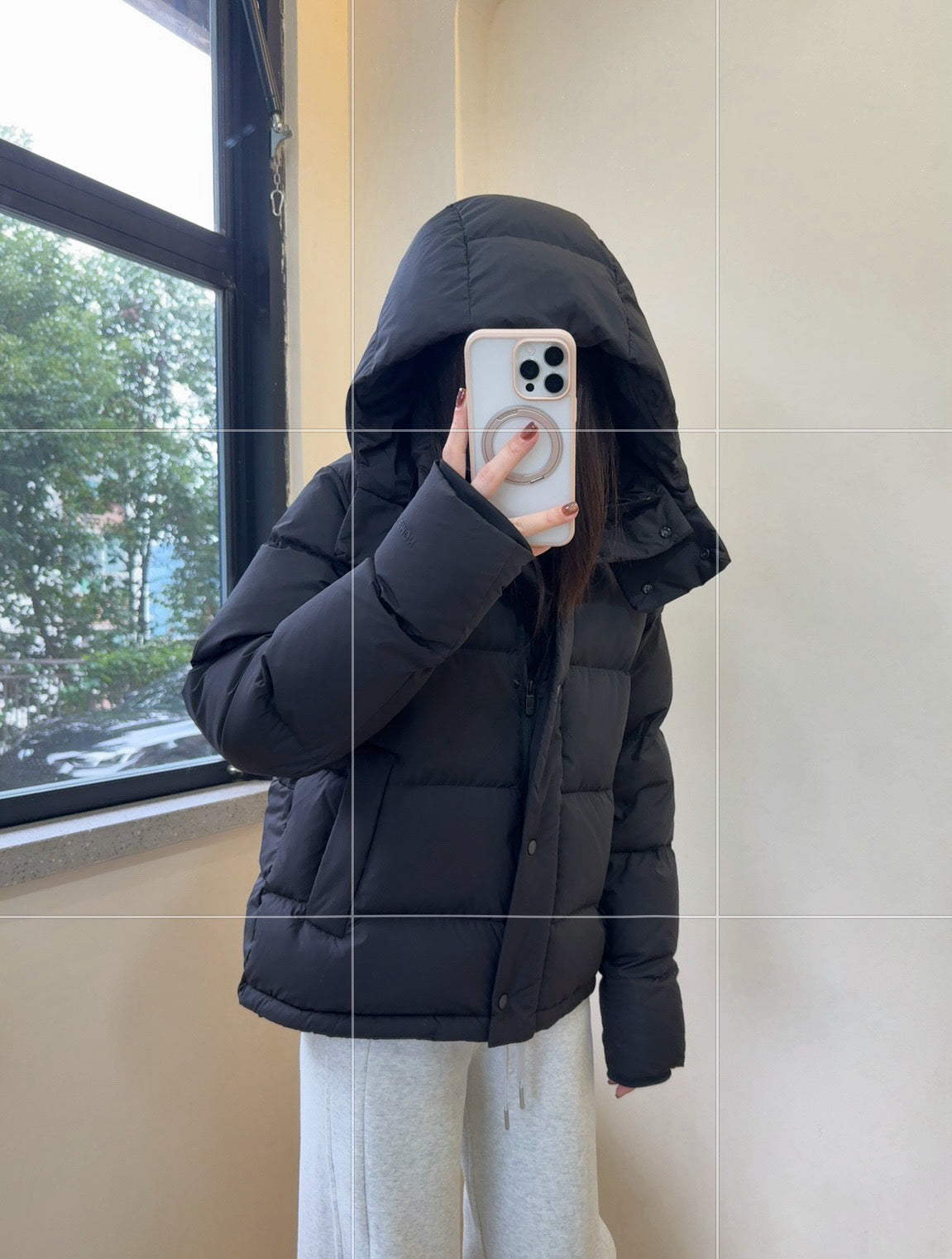 Wunder 5-Cell Women's Puffer Jacket 95% Premium White Goose Down Waist-Cinching Slimming Bread Jacket  Ultra-Warm Winter Coat 2025