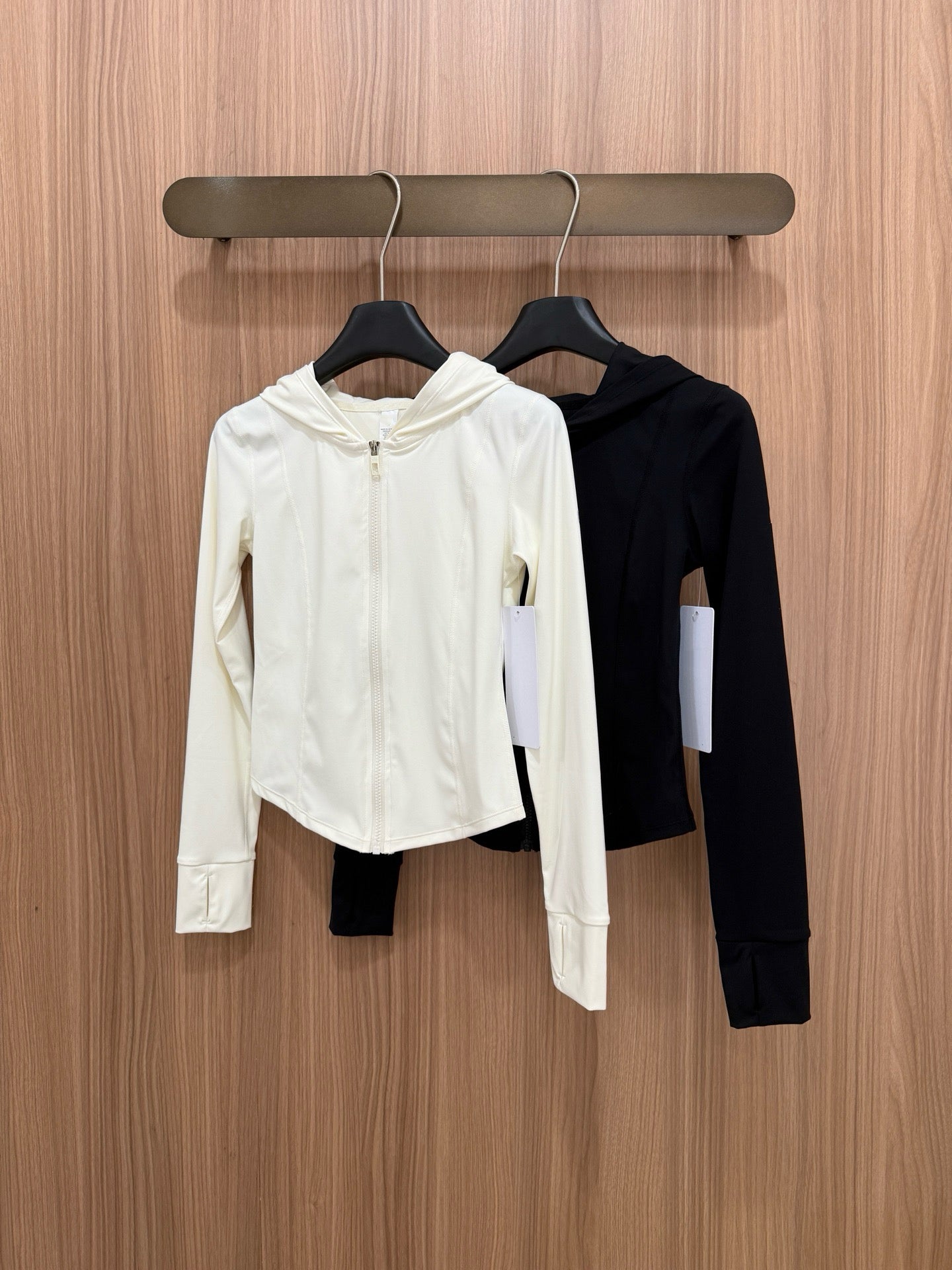 Yoga Sports Hooded Jacket Activewear Women Sun Protection Slim Fit Zipper Quick Dry Breathable Running Casual Fitness Clothing