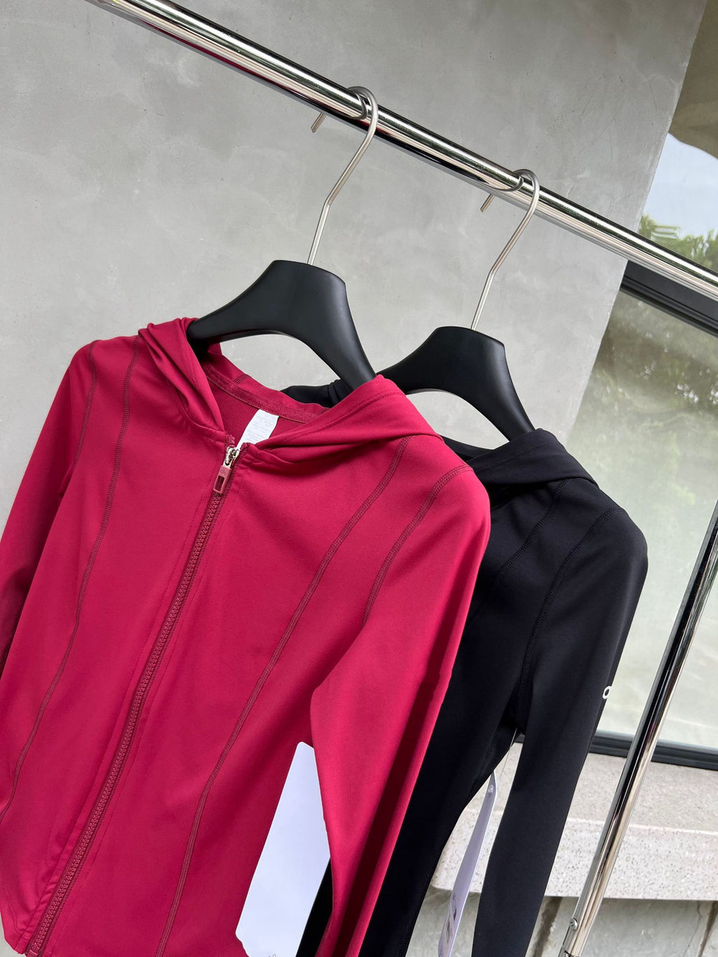 Yoga Sports Hooded Jacket Activewear Women Sun Protection Slim Fit Zipper Quick Dry Breathable Running Casual Fitness Clothing