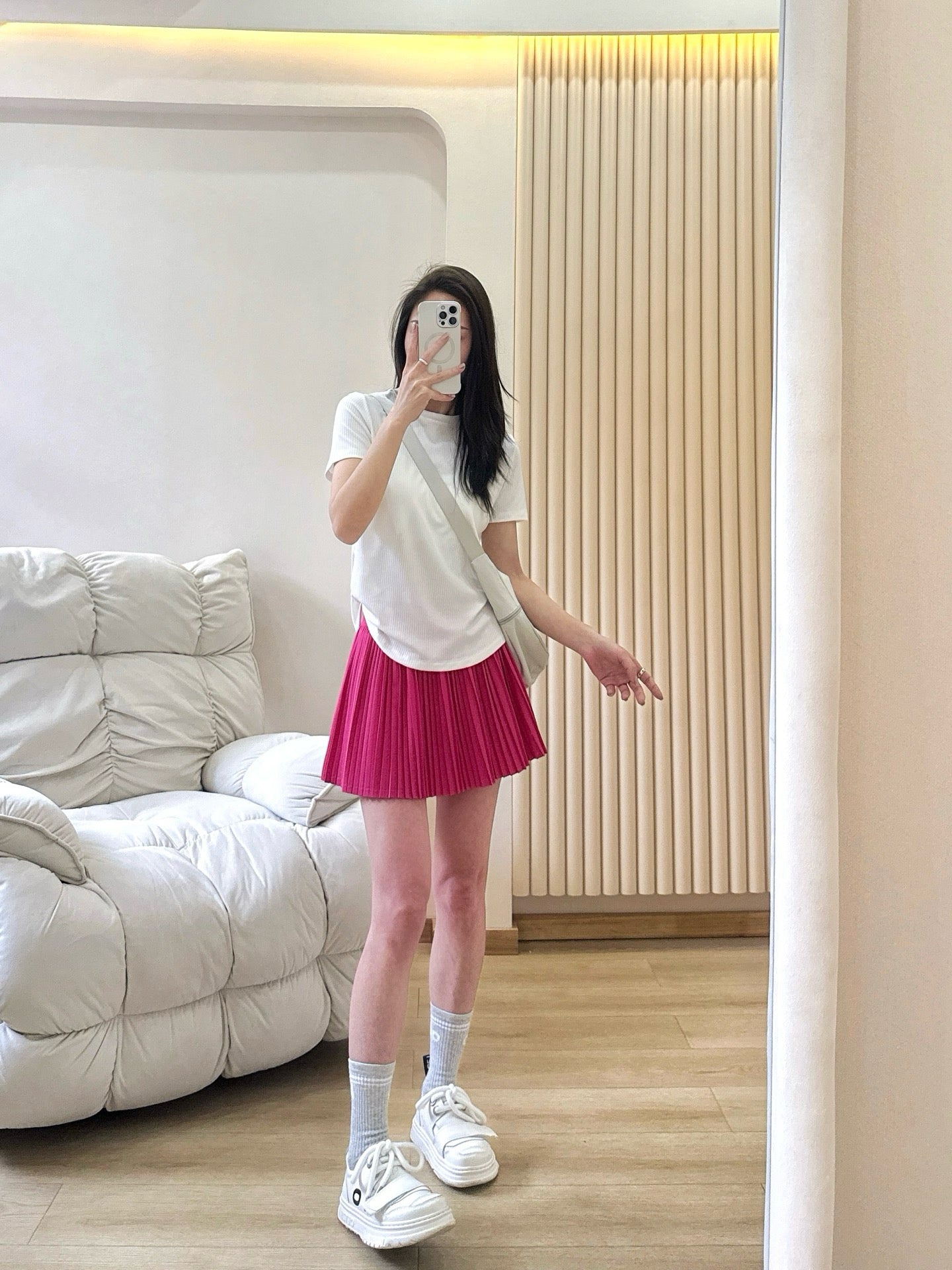 Curved Hem activewear 25 Summer Outdoor Casual Basic Anti-Stripe Versatile Breathable Round Neck Slimming Workout Tee – Loose Fit Yoga Performance Shirt – Flattering Athletic Top for All Body Types T-shirt New