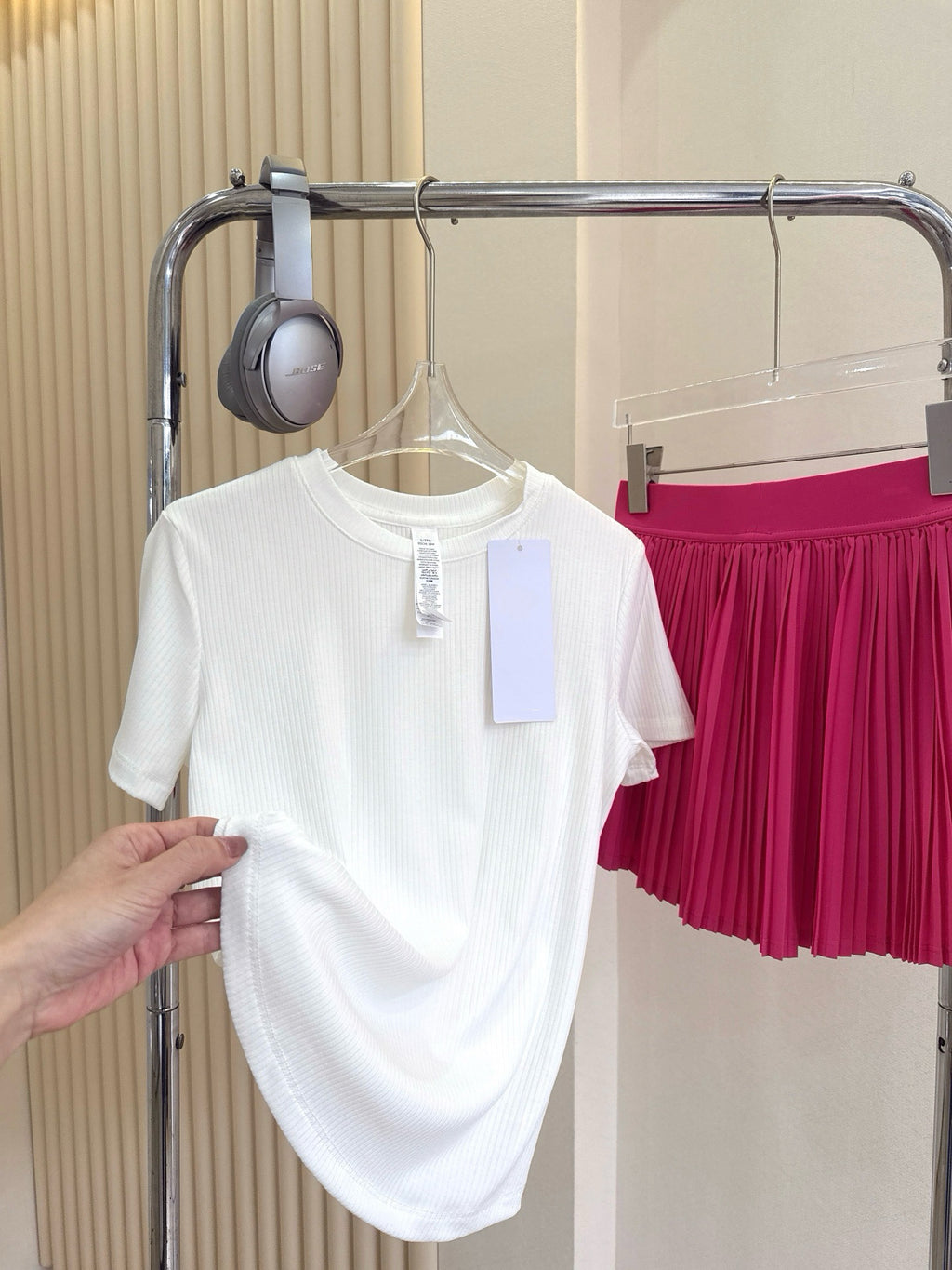 Curved Hem activewear 25 Summer Outdoor Casual Basic Anti-Stripe Versatile Breathable Round Neck Slimming Workout Tee – Loose Fit Yoga Performance Shirt – Flattering Athletic Top for All Body Types T-shirt New