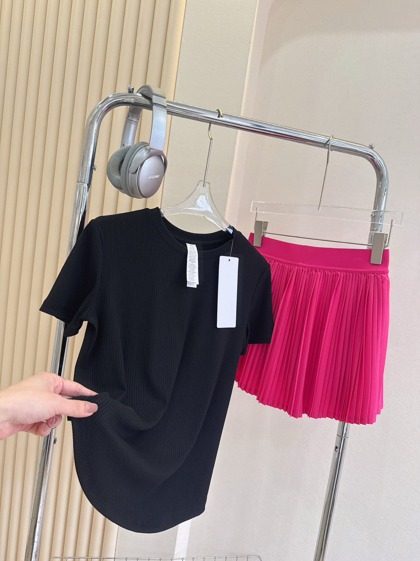 Curved Hem activewear 25 Summer Outdoor Casual Basic Anti-Stripe Versatile Breathable Round Neck Slimming Workout Tee – Loose Fit Yoga Performance Shirt – Flattering Athletic Top for All Body Types T-shirt New