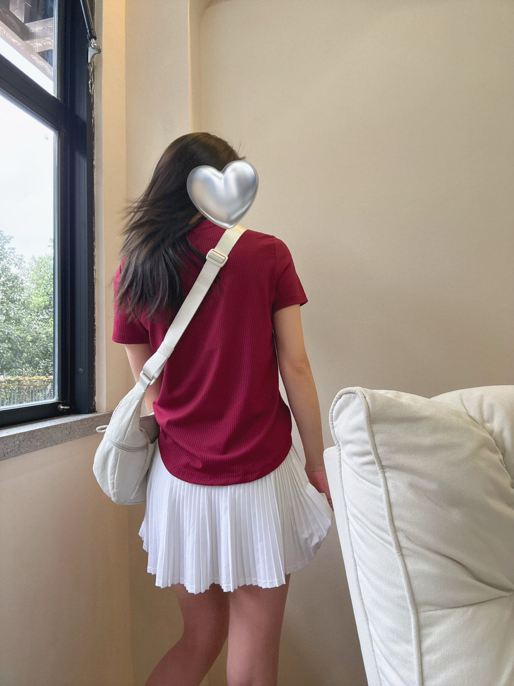 Curved Hem activewear 25 Summer Outdoor Casual Basic Anti-Stripe Versatile Breathable Round Neck Slimming Workout Tee – Loose Fit Yoga Performance Shirt – Flattering Athletic Top for All Body Types T-shirt New