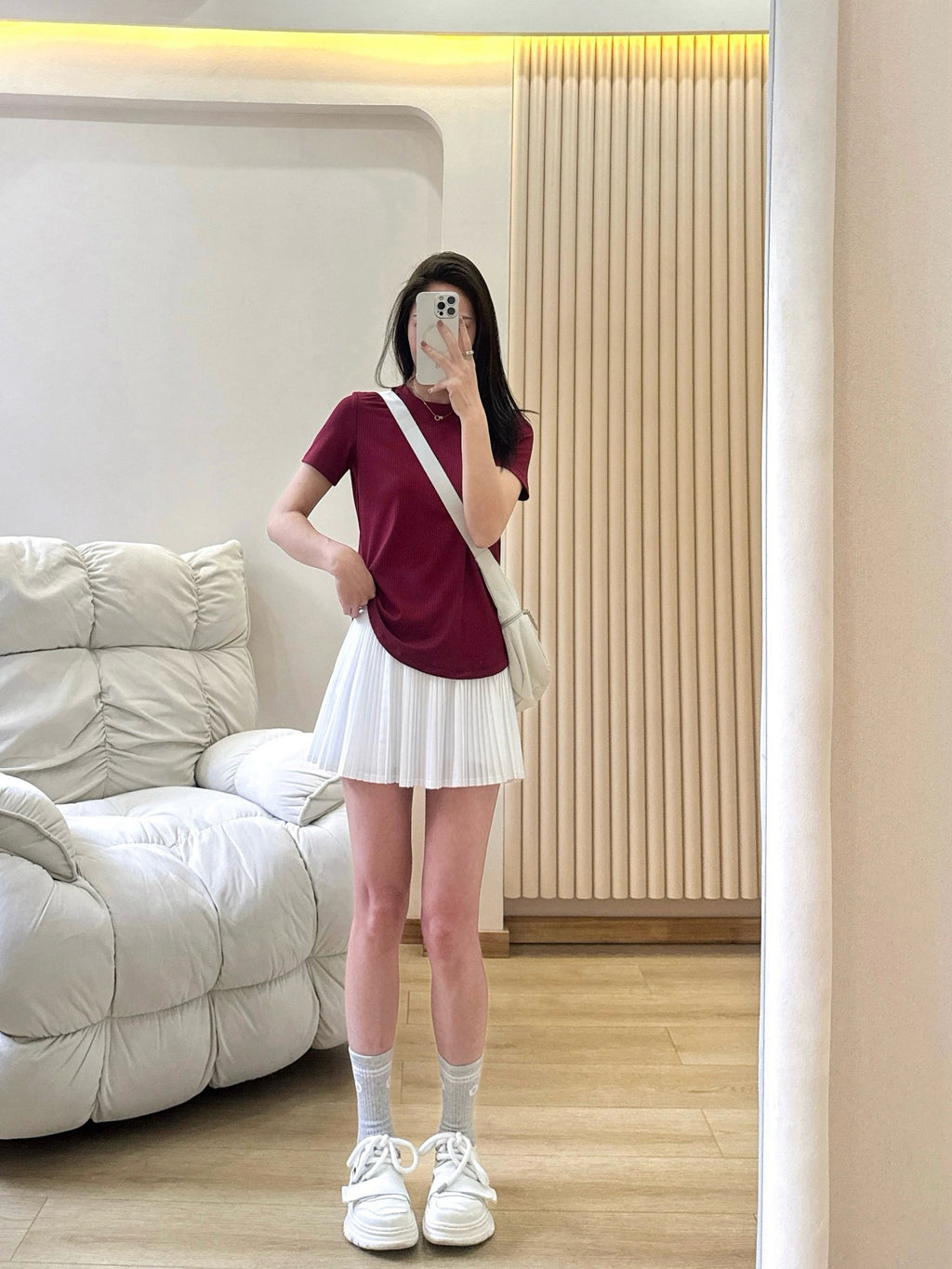 Curved Hem activewear 25 Summer Outdoor Casual Basic Anti-Stripe Versatile Breathable Round Neck Slimming Workout Tee – Loose Fit Yoga Performance Shirt – Flattering Athletic Top for All Body Types T-shirt New