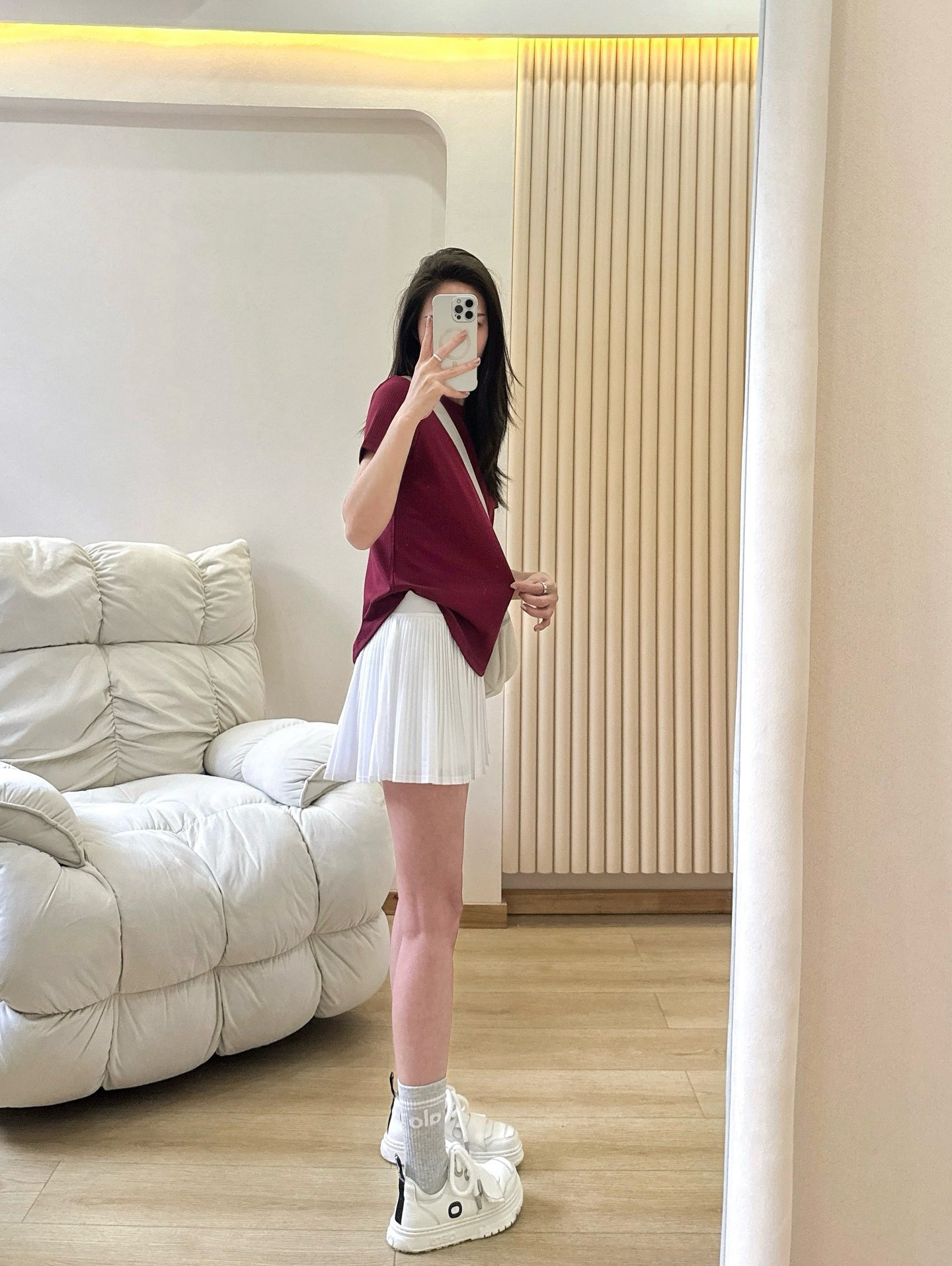 Curved Hem activewear 25 Summer Outdoor Casual Basic Anti-Stripe Versatile Breathable Round Neck Slimming Workout Tee – Loose Fit Yoga Performance Shirt – Flattering Athletic Top for All Body Types T-shirt New