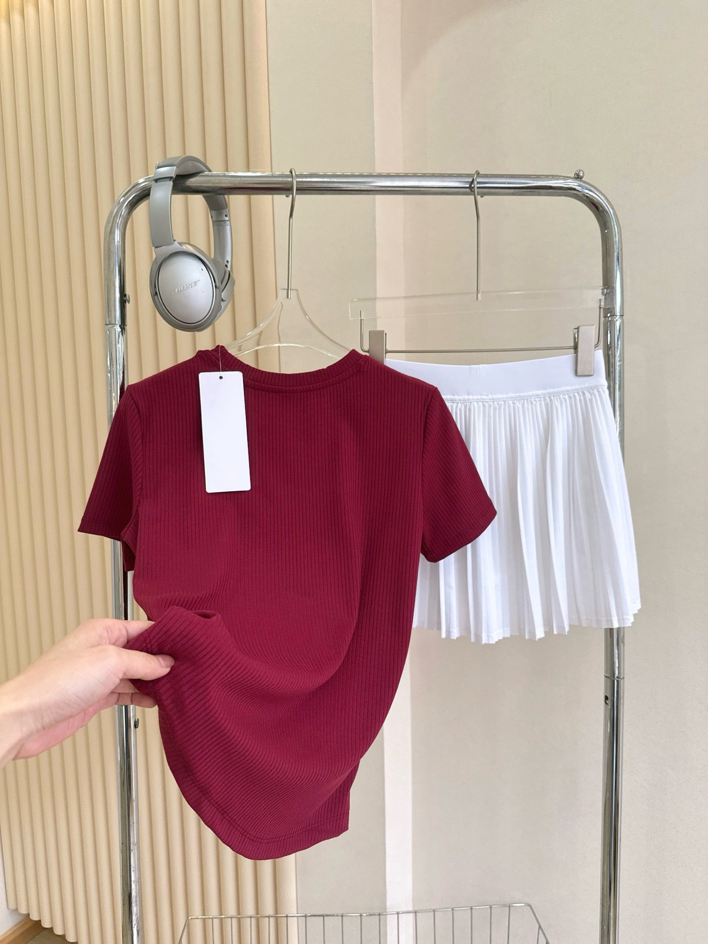 Curved Hem activewear 25 Summer Outdoor Casual Basic Anti-Stripe Versatile Breathable Round Neck Slimming Workout Tee – Loose Fit Yoga Performance Shirt – Flattering Athletic Top for All Body Types T-shirt New