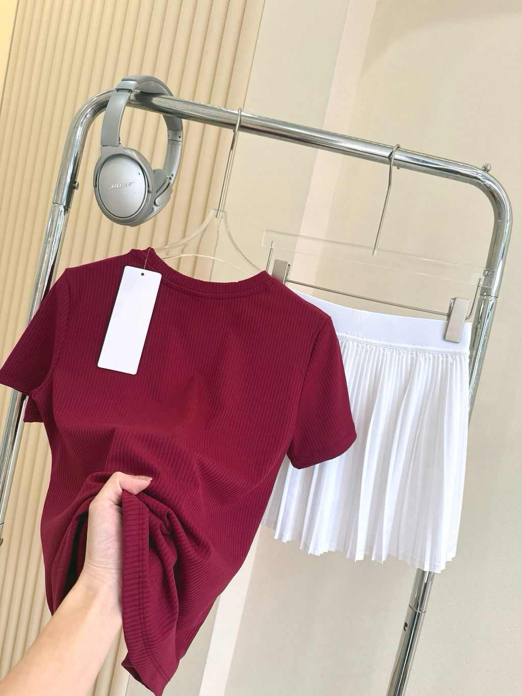 Curved Hem activewear 25 Summer Outdoor Casual Basic Anti-Stripe Versatile Breathable Round Neck Slimming Workout Tee – Loose Fit Yoga Performance Shirt – Flattering Athletic Top for All Body Types T-shirt New