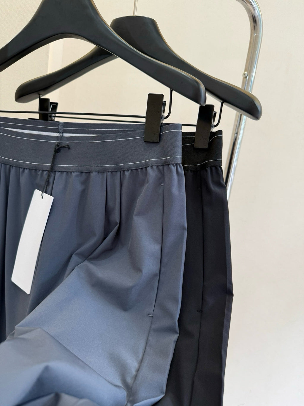 Suit up High Waist Suit Pants Women Elastic Waistband Casual Versatile Wide Leg Draped Slimming Loose Long Pants Upgraded Effortless Chic High-Drape Slimming Trousers for Tall Look Breathable Summer Pants