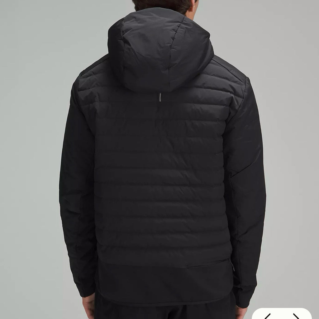 Down for It All Ultra-Light Slimming Goose Down Jacket – High-Performance "Ribbed" Puffer – Zero-Weight Warmth with Underarm Stretch Panels for Fitness & Style