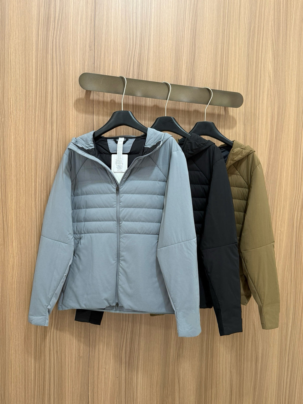 Down for It All Ultra-Light Slimming Goose Down Jacket – High-Performance "Ribbed" Puffer – Zero-Weight Warmth with Underarm Stretch Panels for Fitness & Style