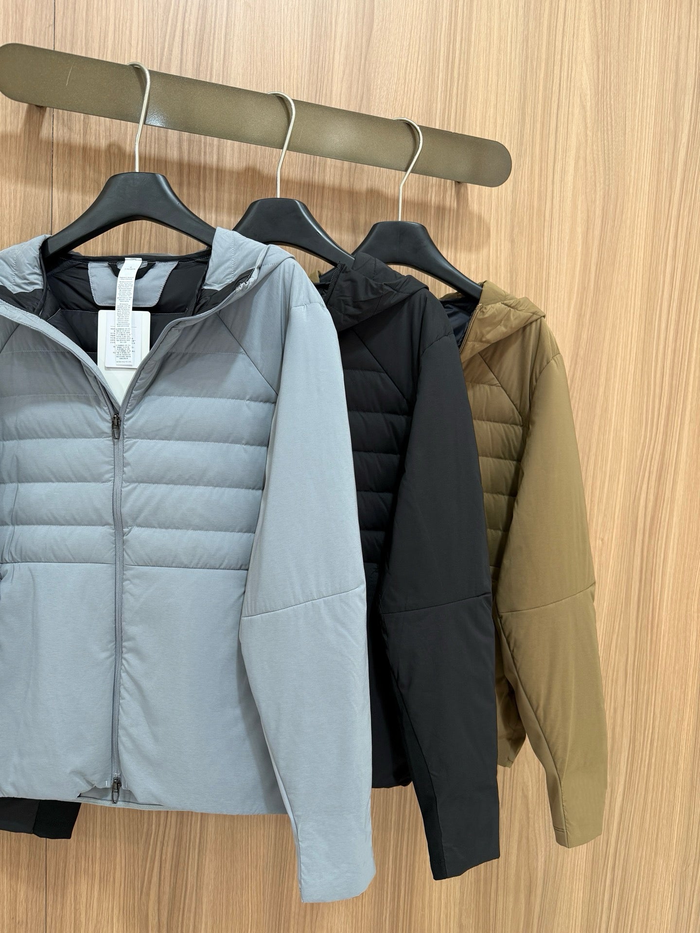 Down for It All Ultra-Light Slimming Goose Down Jacket – High-Performance "Ribbed" Puffer – Zero-Weight Warmth with Underarm Stretch Panels for Fitness & Style