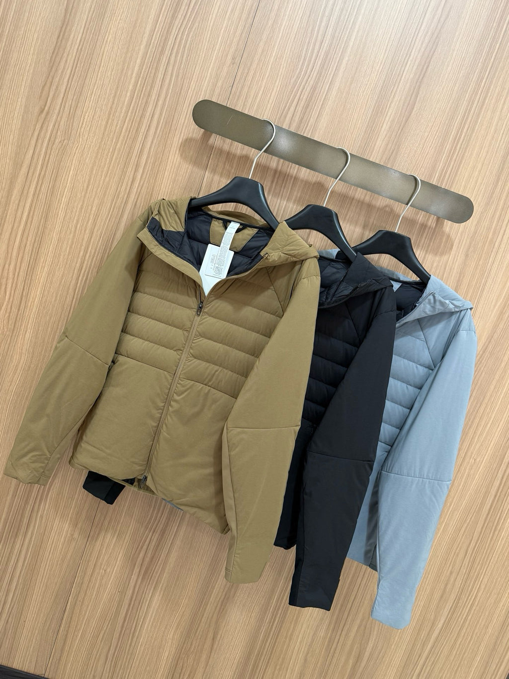 Down for It All Ultra-Light Slimming Goose Down Jacket – High-Performance "Ribbed" Puffer – Zero-Weight Warmth with Underarm Stretch Panels for Fitness & Style