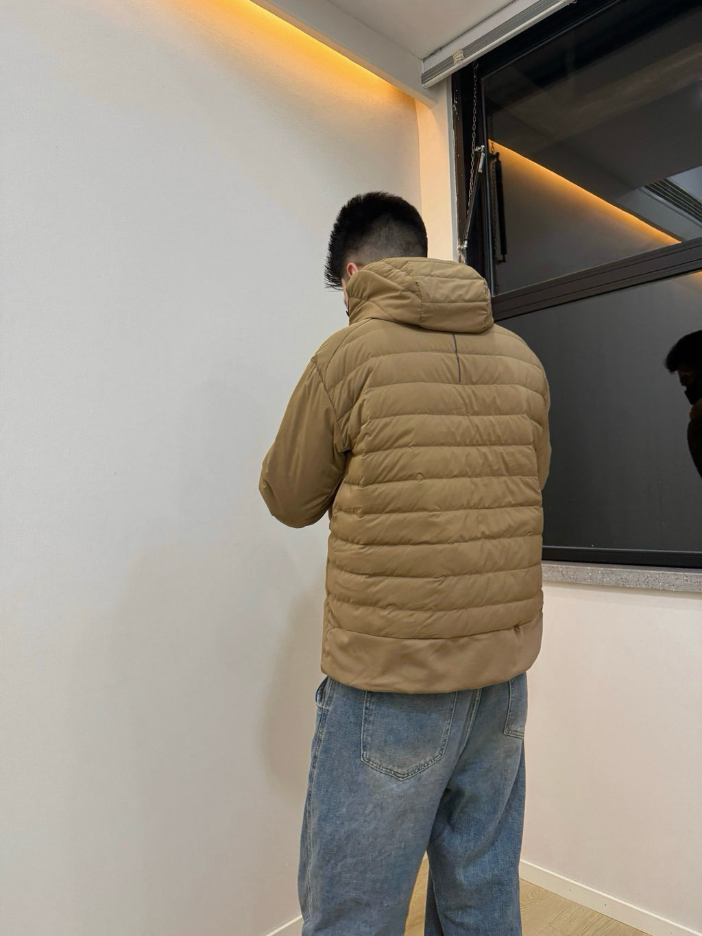 Down for It All Ultra-Light Slimming Goose Down Jacket – High-Performance "Ribbed" Puffer – Zero-Weight Warmth with Underarm Stretch Panels for Fitness & Style